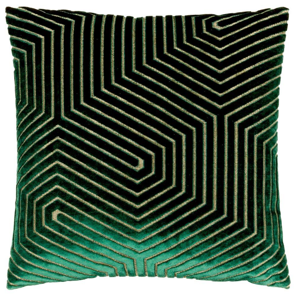 Evoke Cut Velvet Fibre Filled Cushion