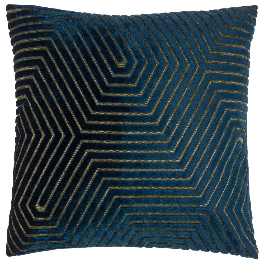 Evoke Cut Velvet Fibre Filled Cushion