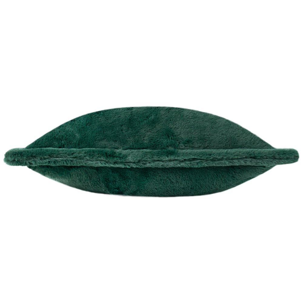 Needle Green - Furn - Kallu Faux Fur Fibre Filled Cushion - 2
