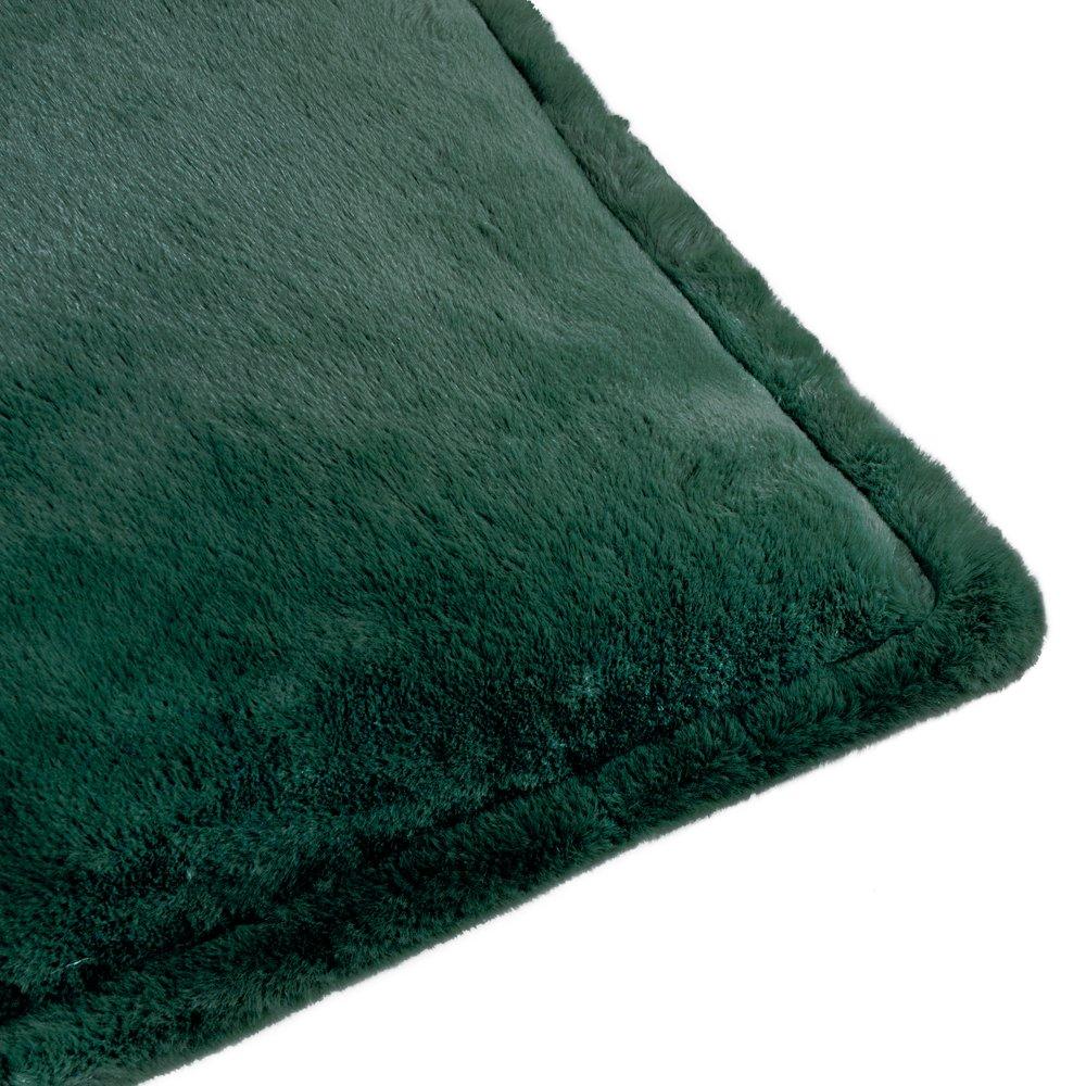 Needle Green - Furn - Kallu Faux Fur Fibre Filled Cushion - 3