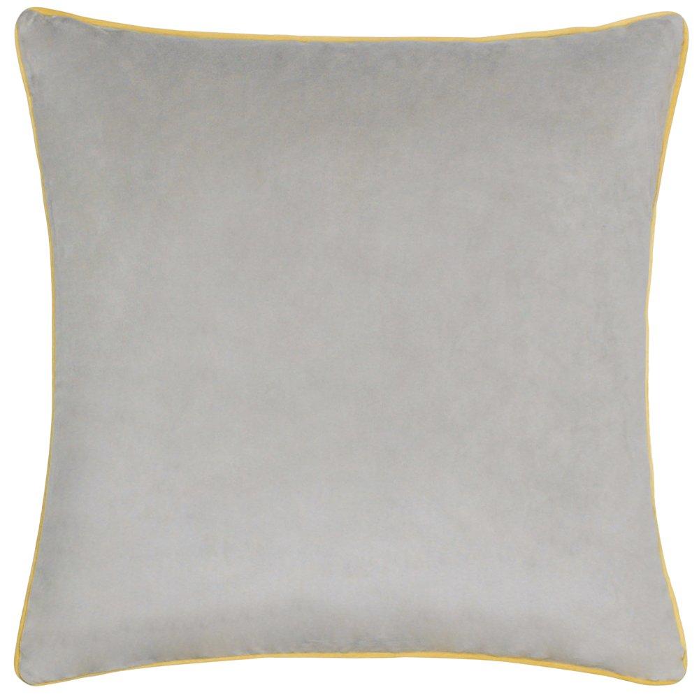 Dove/Cylon - Furn - Meridian Velvet Fibre Filled Cushion - 1