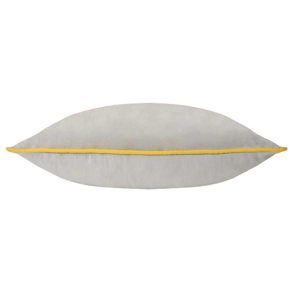 Dove/Cylon - Furn - Meridian Velvet Fibre Filled Cushion - 2