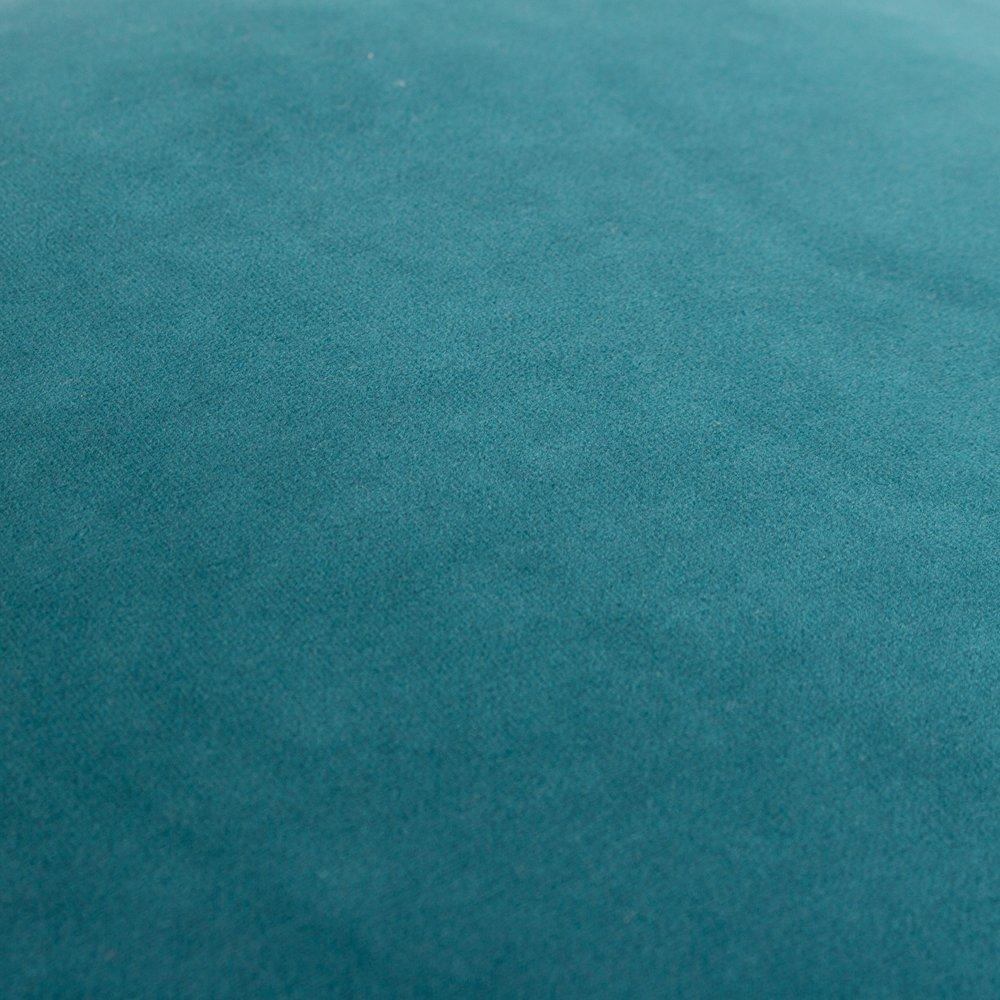 Teal/Blush - Furn - Meridian Velvet Fibre Filled Cushion - 3