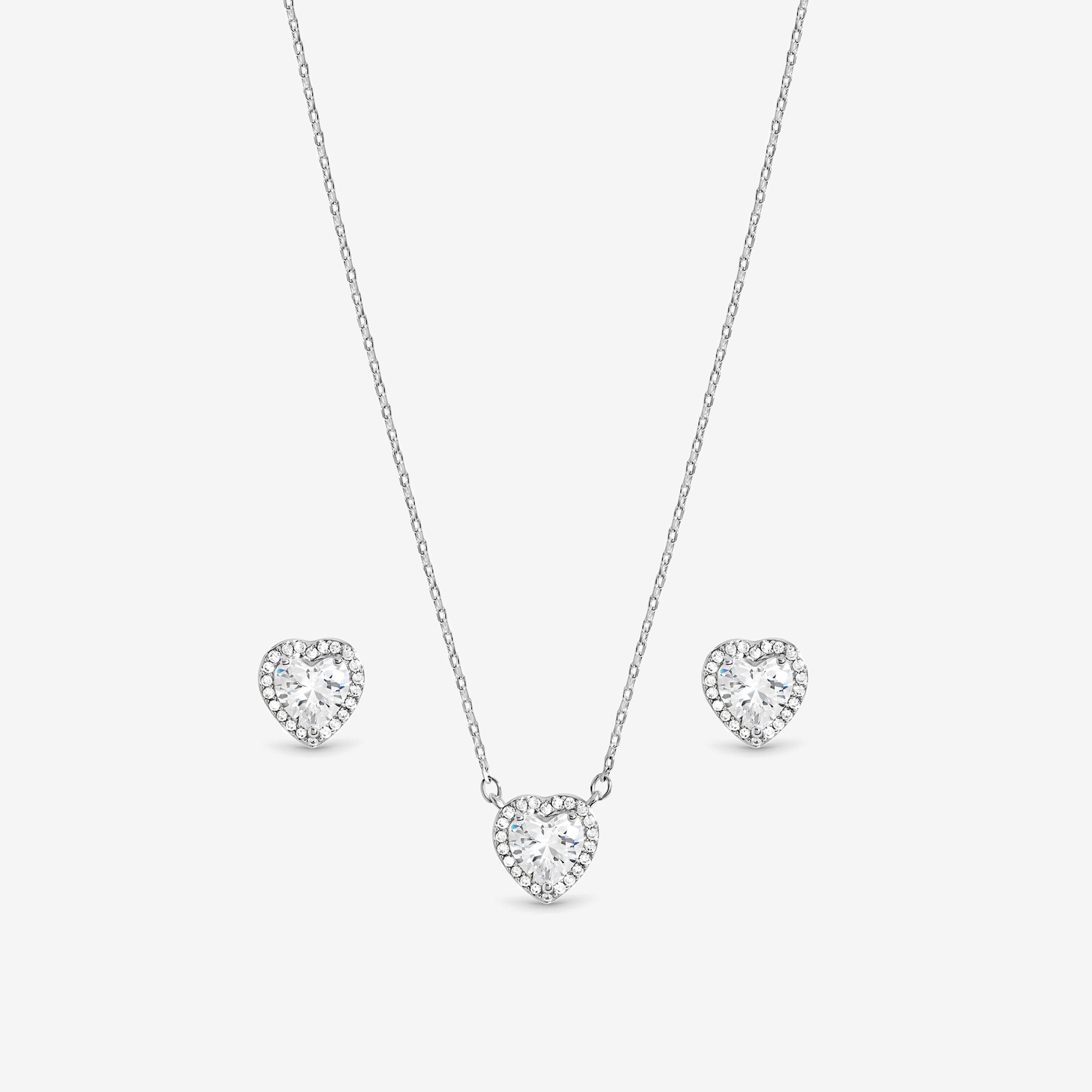Silver - Inicio - Halo Heart Set - Gift Box - 2