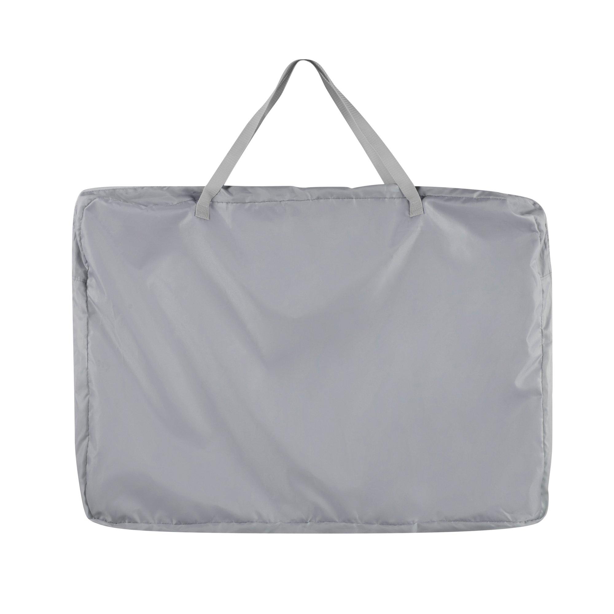 Space Grey - Ickle Bubba - Bubba & Me Bedside Crib - 4