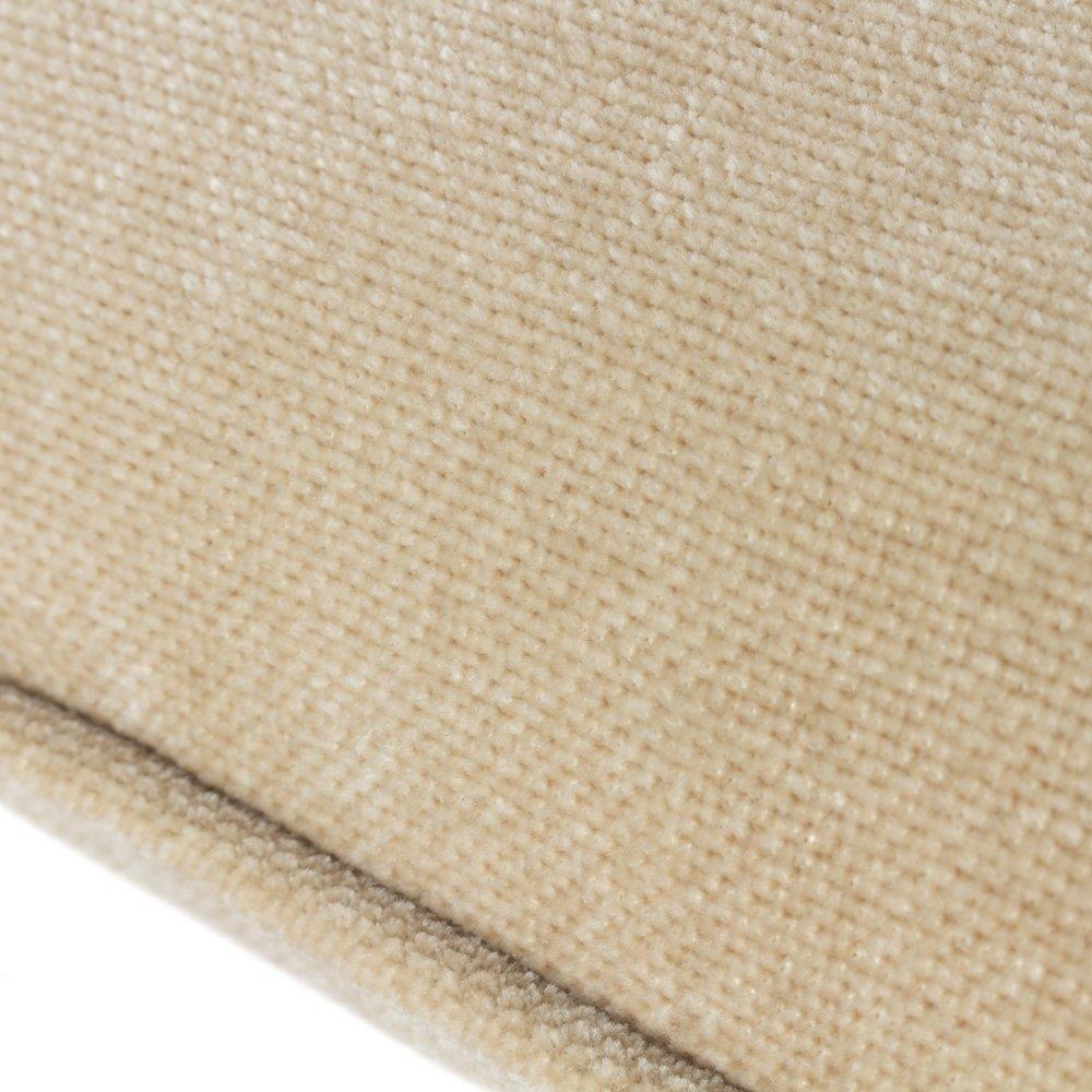 Natural - Yard - Heavy Chenille Piped Fibre Filled Cushion - 3