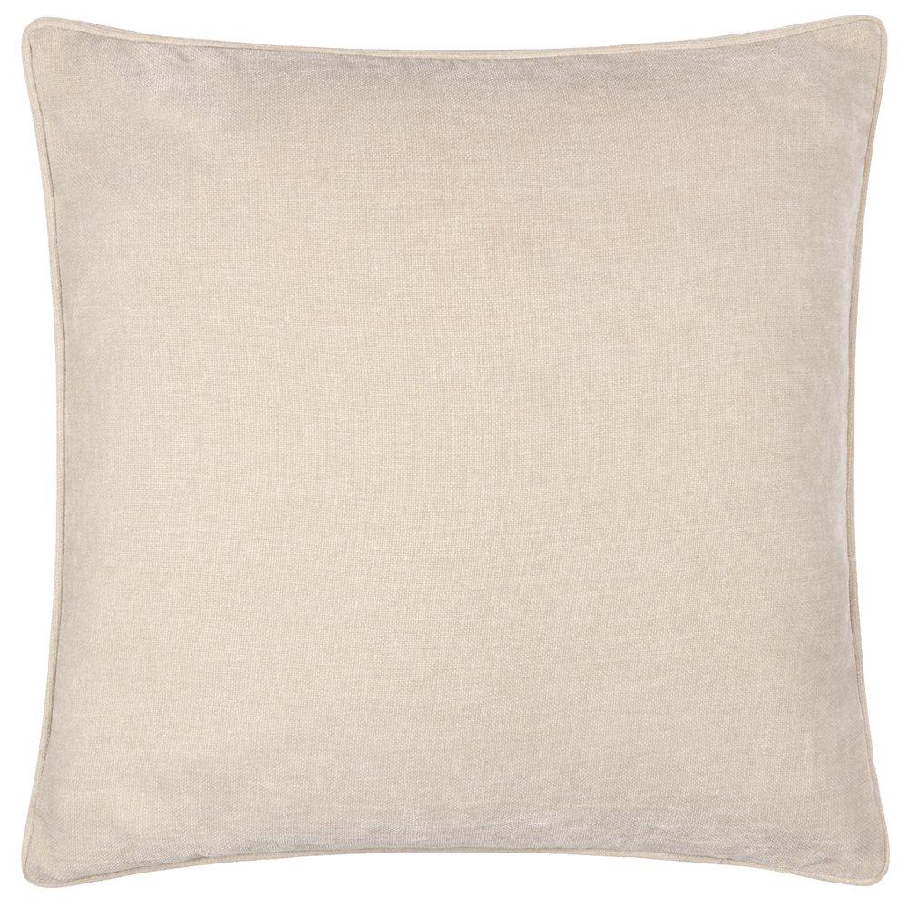 Heavy Chenille Piped Fibre Filled Cushion