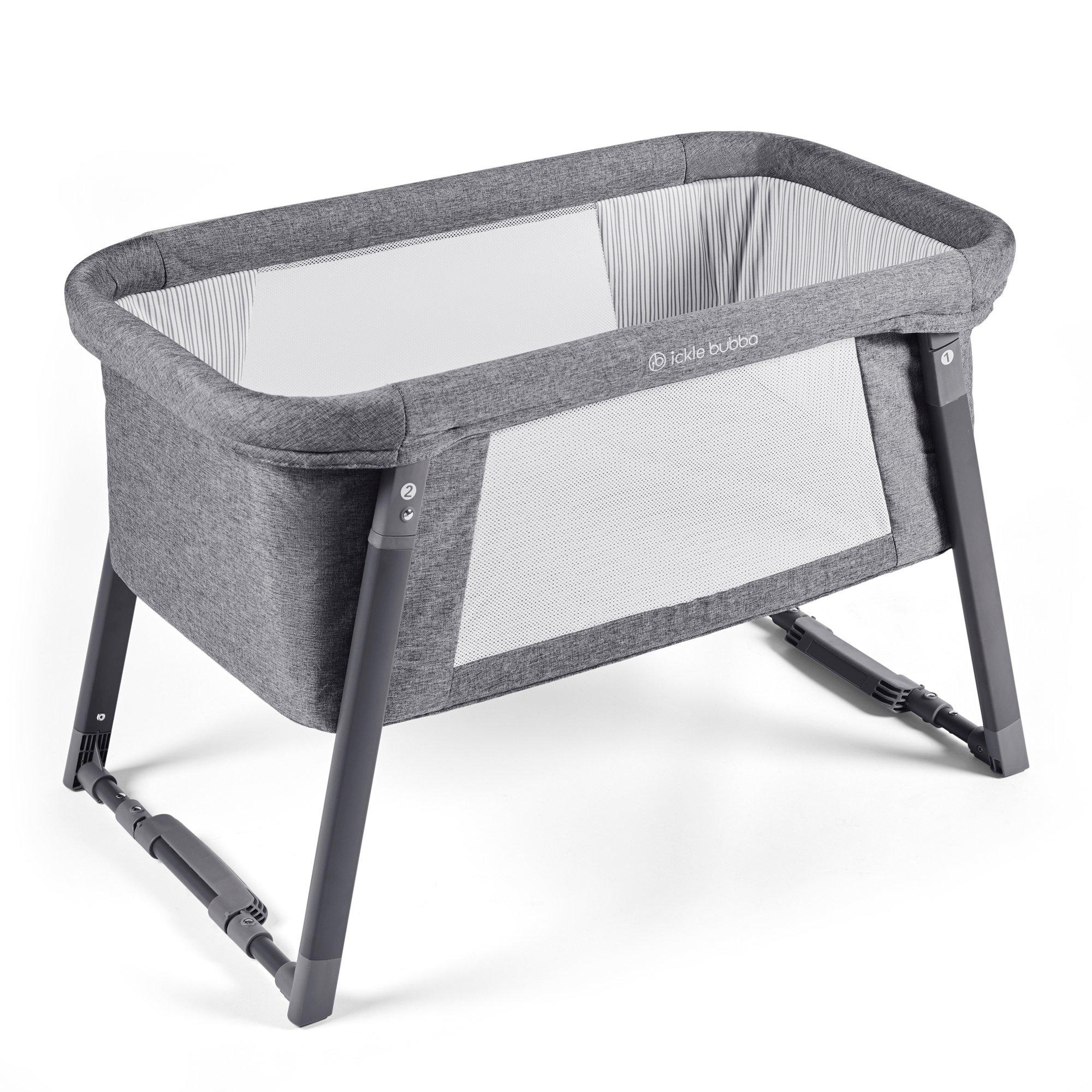 Ickle Bubba  Newborn Ib Mini Rocker Crib Babies - Space Grey - one