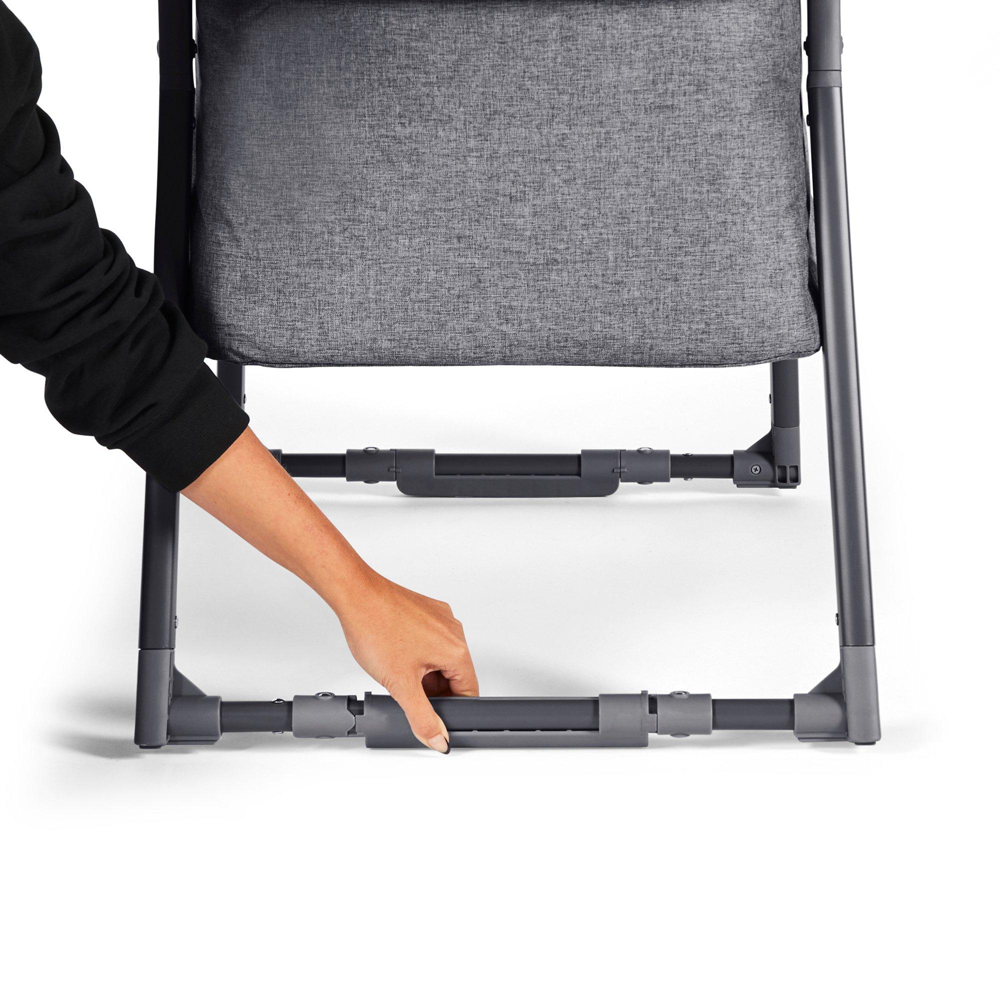 Space Grey - Ickle Bubba - IB Mini Rocker Crib Babies - 2