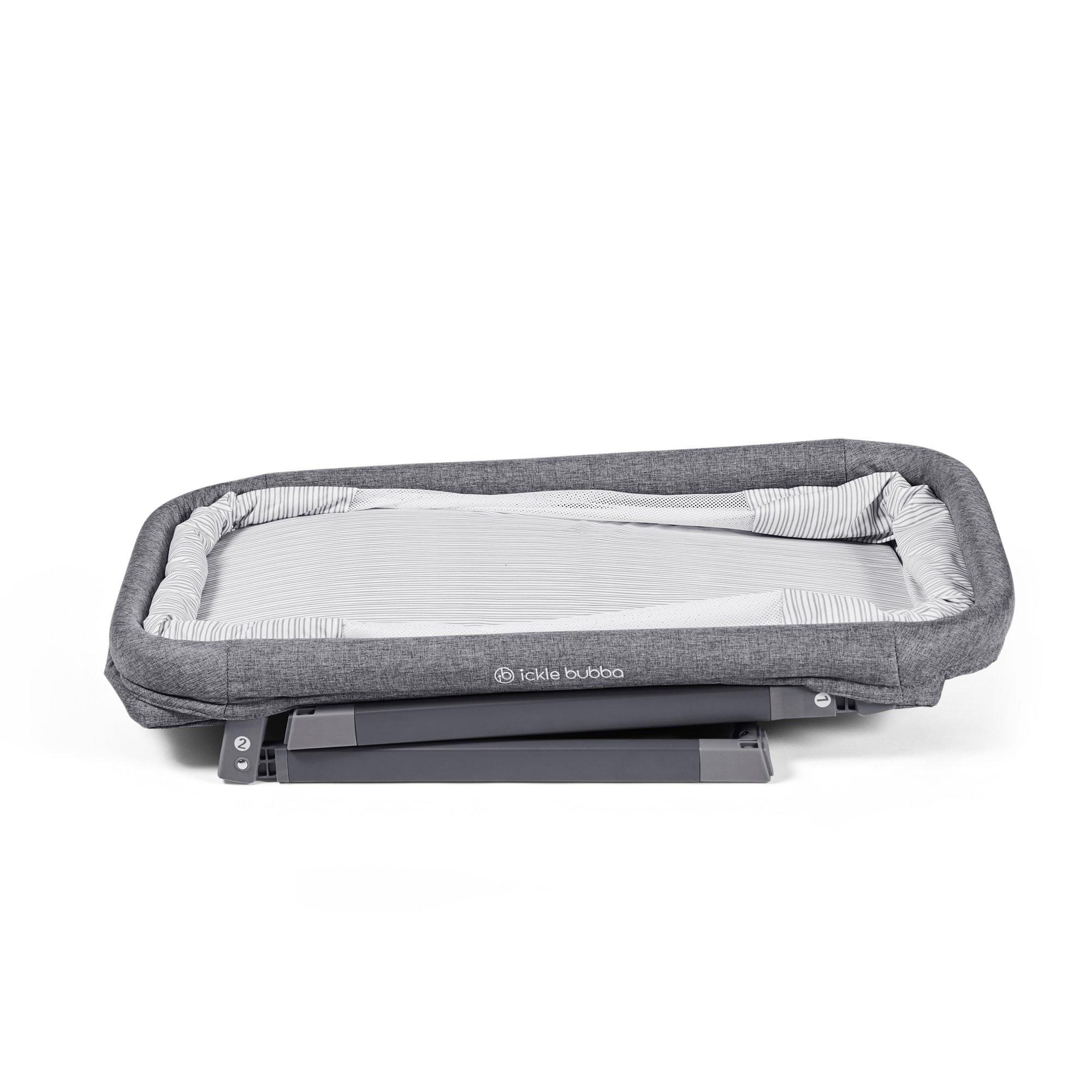 Space Grey - Ickle Bubba - IB Mini Rocker Crib Babies - 3