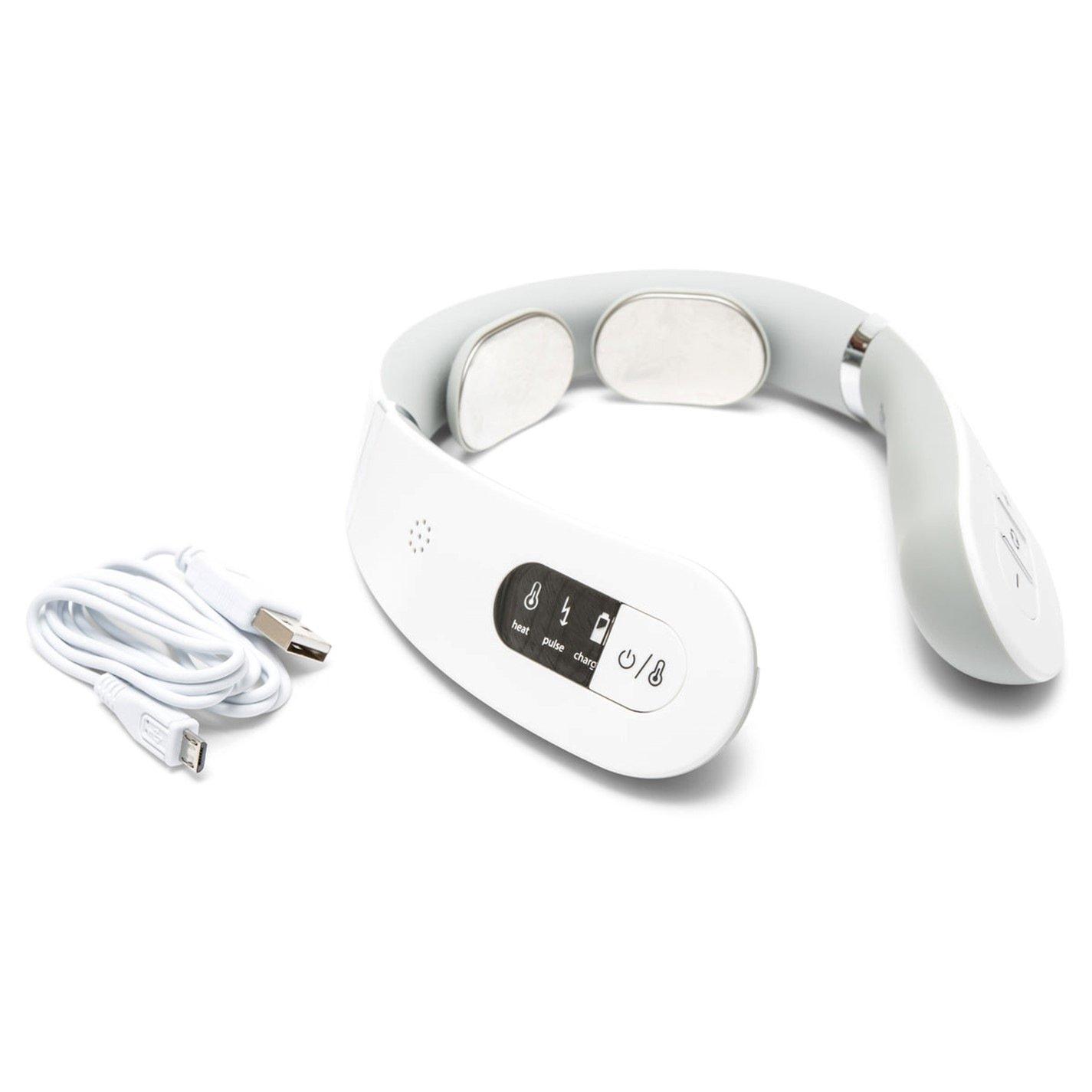 Black - Bodi-Tek - Neck & Shoulder Massager with Heat - 1