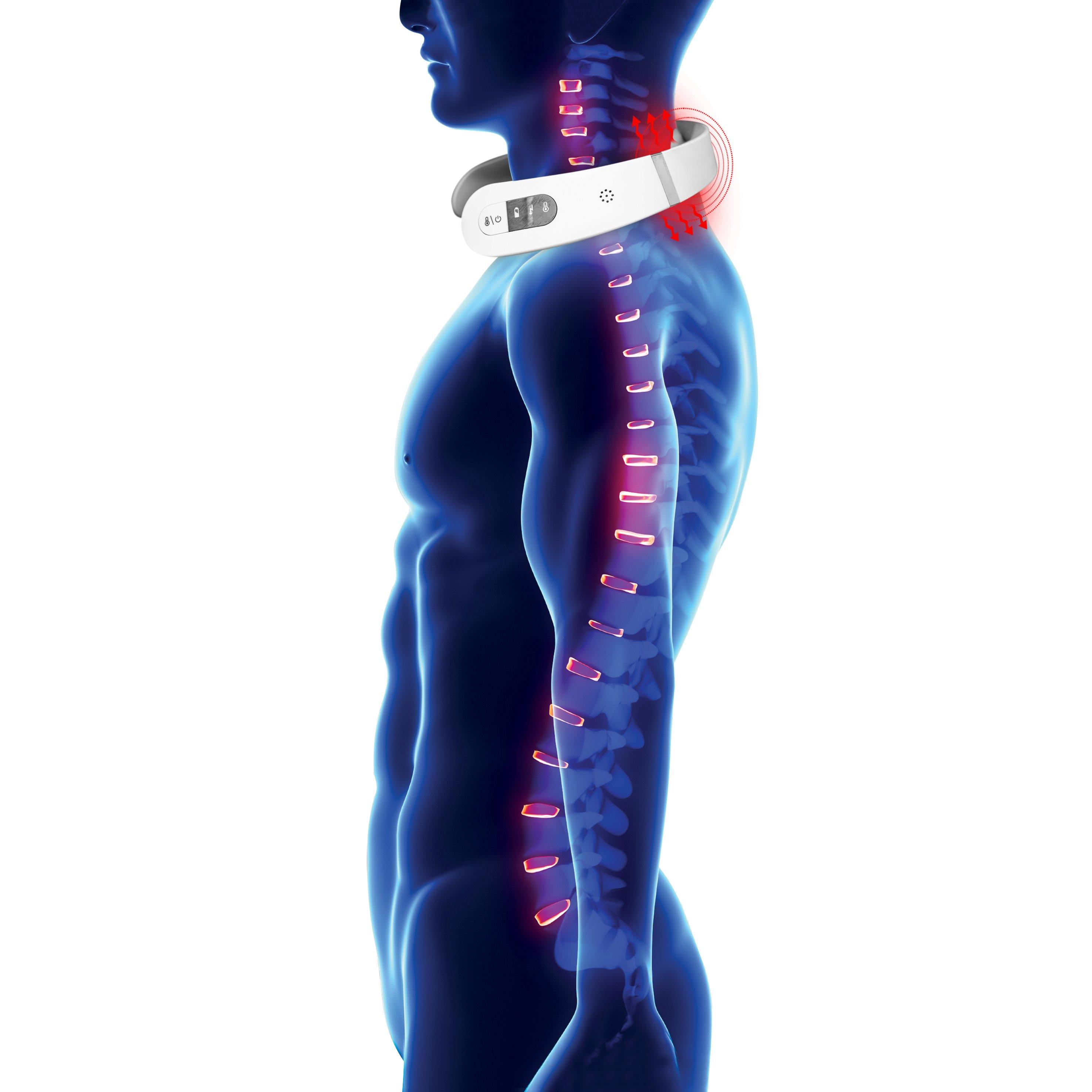 Black - Bodi-Tek - Bodi-Tek Neck & Shoulder Massager with Heat - 5