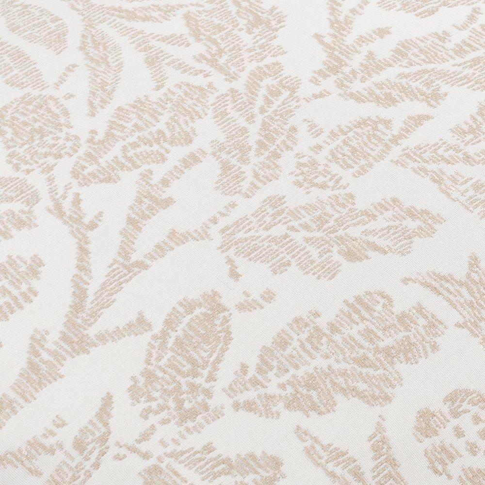 Ivory - Morris and Co - Acorn Tonal Jacquard Feather Filled Cushion - 3