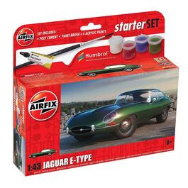 Airfix GAME Airfix Small Starter Set Jaguar E Type