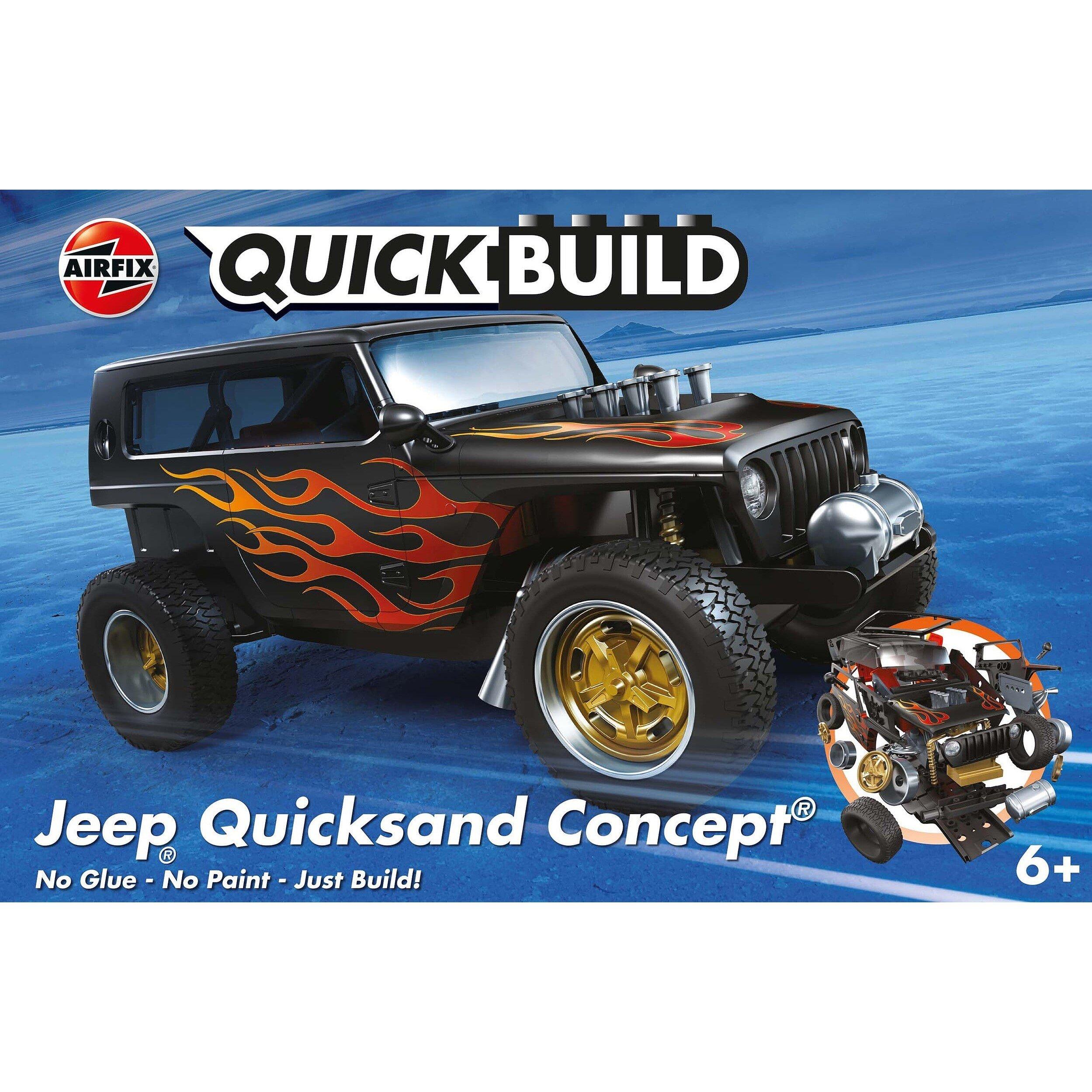 Merchandise - Airfix - QUICKBUILD Jeep 'Quicksand' Concept J6038 - 3