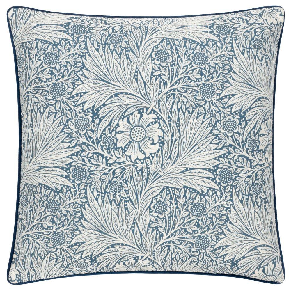 Marigold Piped Jacquard Feather Filled Cushion
