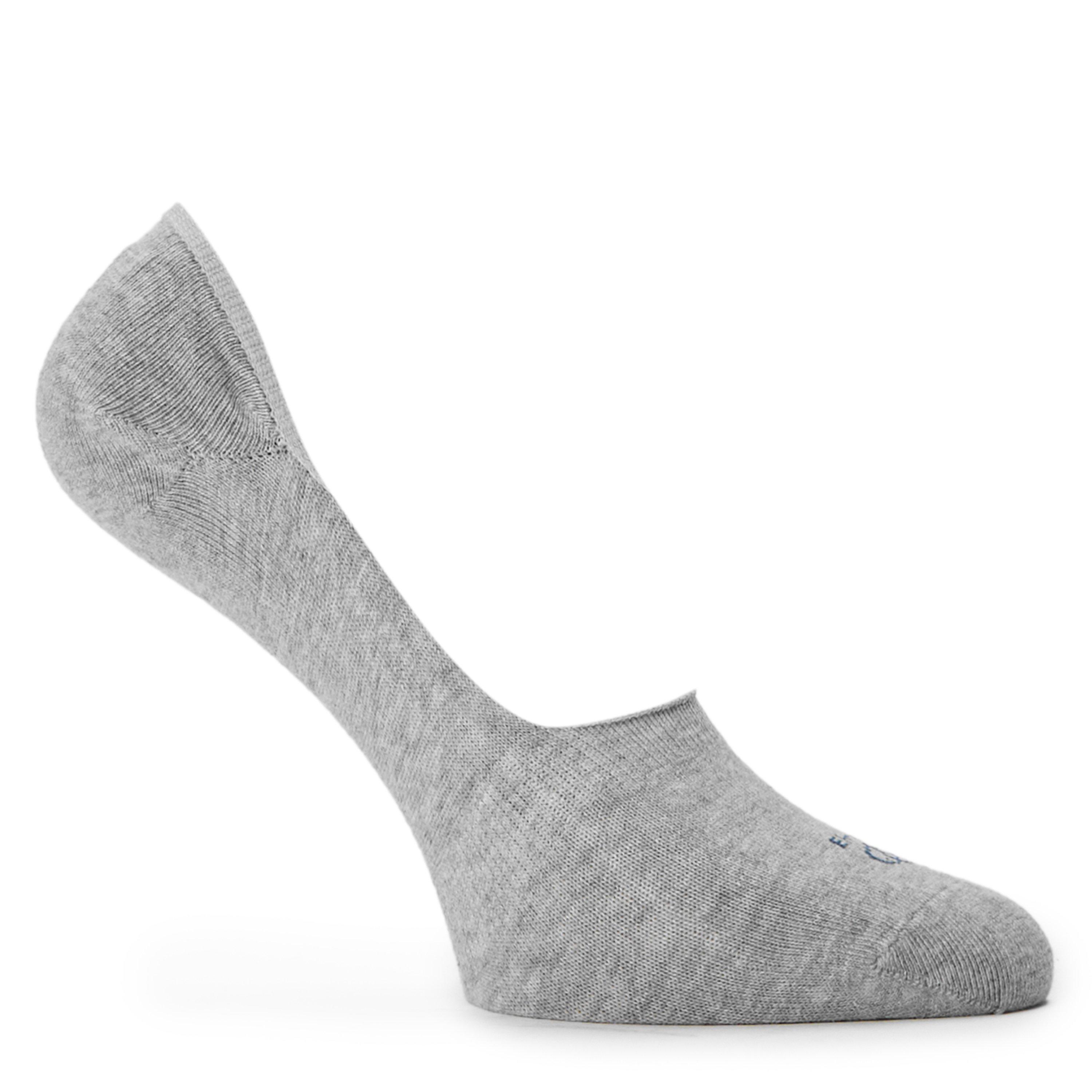 GREY - Dore Dore - Men's Cotton Invisible Socks - 1