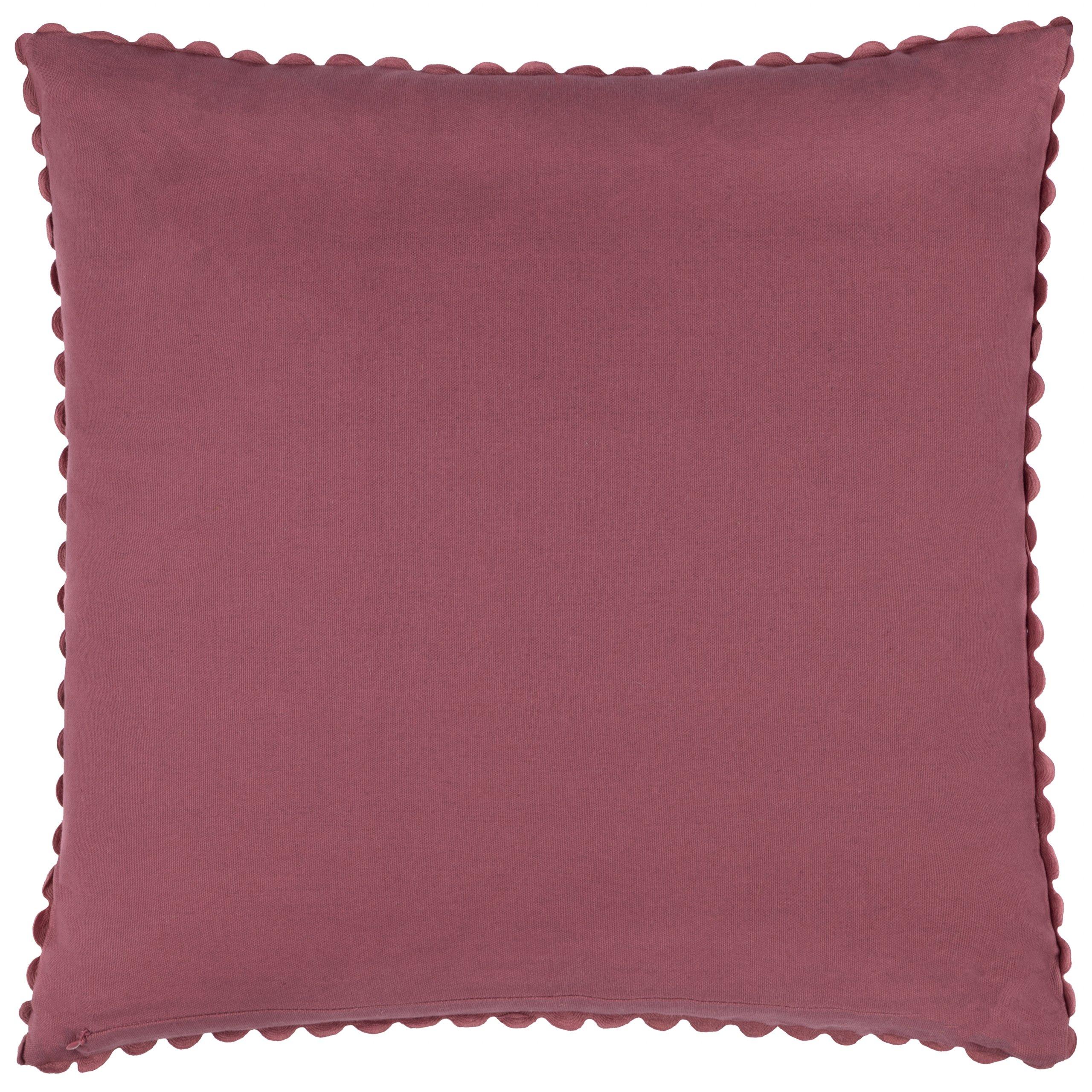 Mulberry/Blue - Sanderson - Robins Wood Printed Feather Filled Cushion - 4
