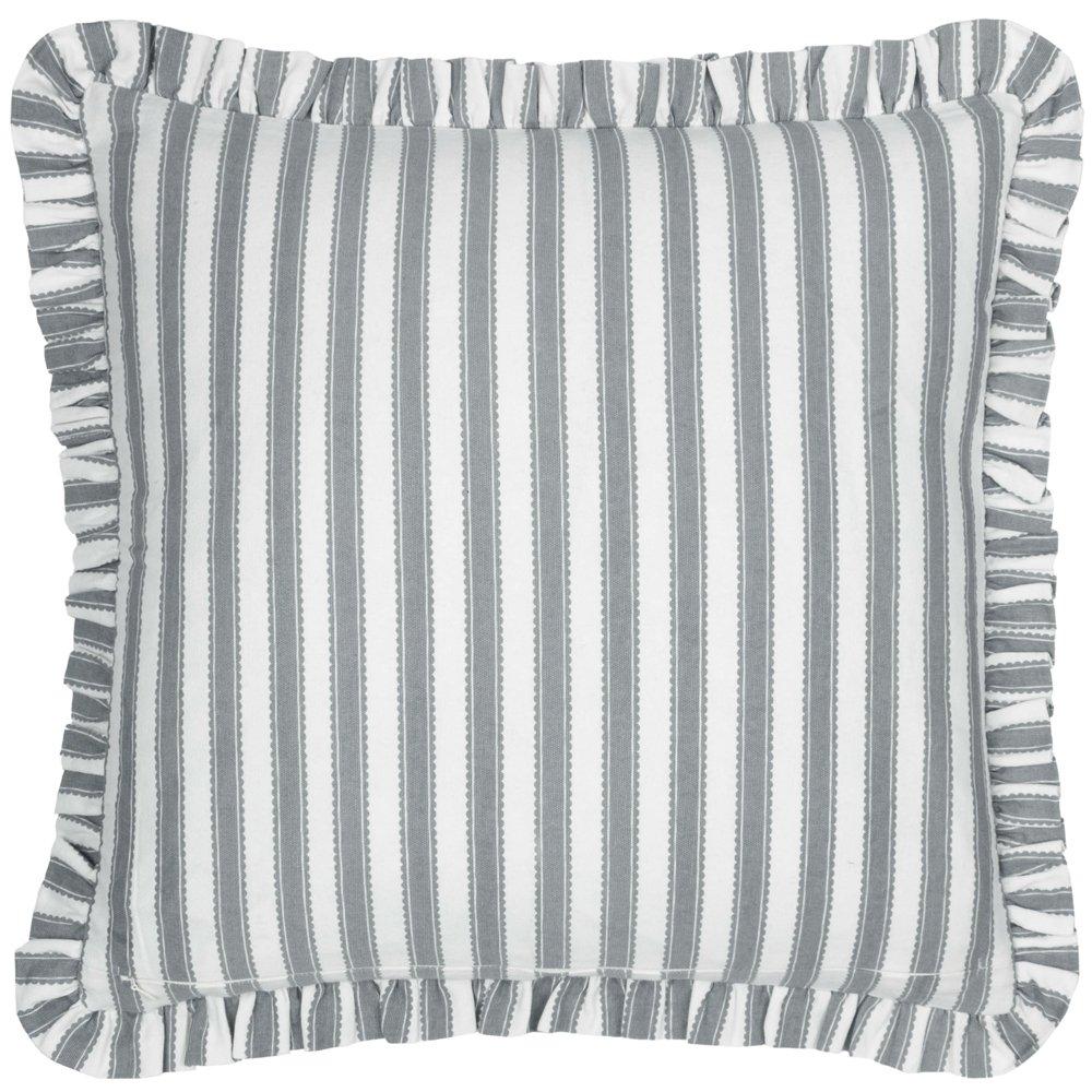 Flax - Sanderson - Sessile Leaf Ruffle Feather Filled Cushion - 2