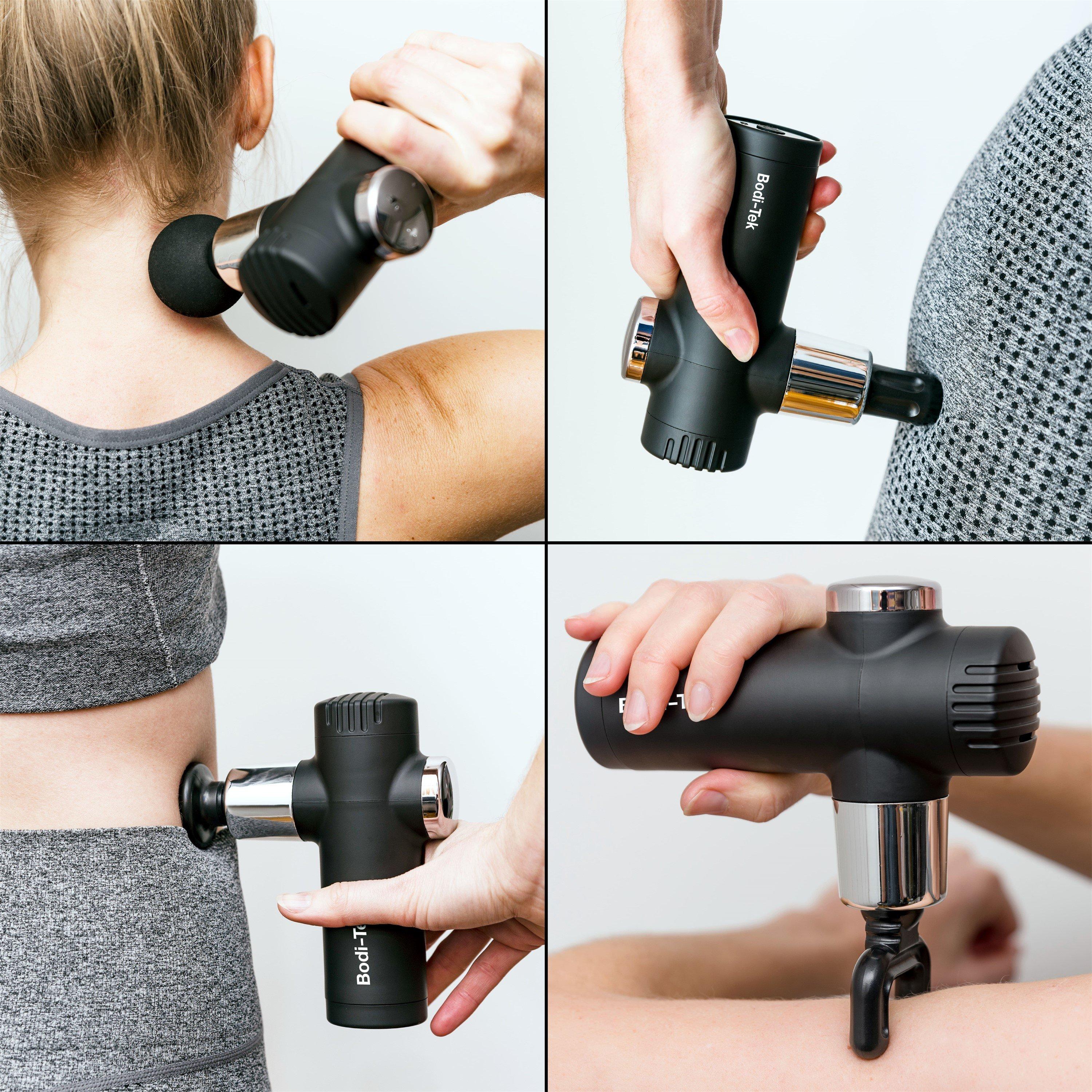 Black - Bodi-Tek - Bodi-Tek Mini Deep Tissue Massage Gun - 4