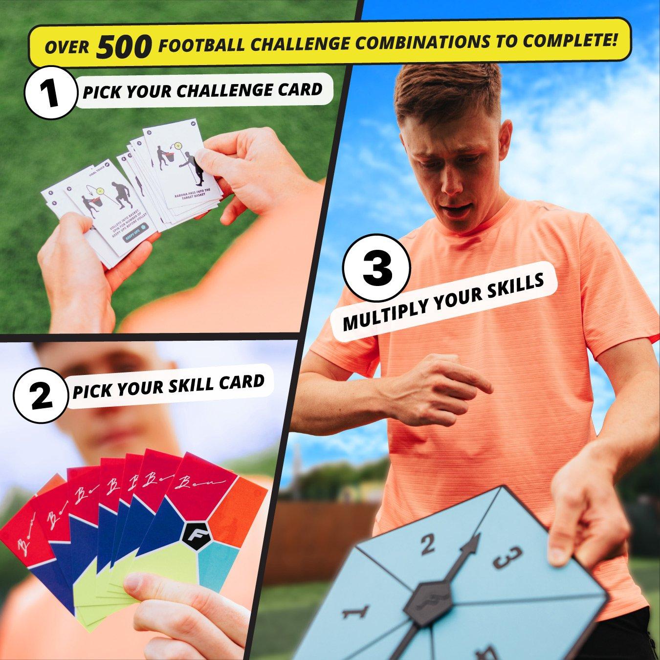 Multicolour - Football Flick - Ben Nuttall Challenge pack - 3