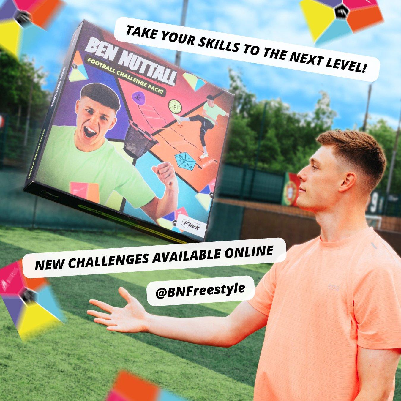 Multicolour - Football Flick - Ben Nuttall Challenge pack - 7