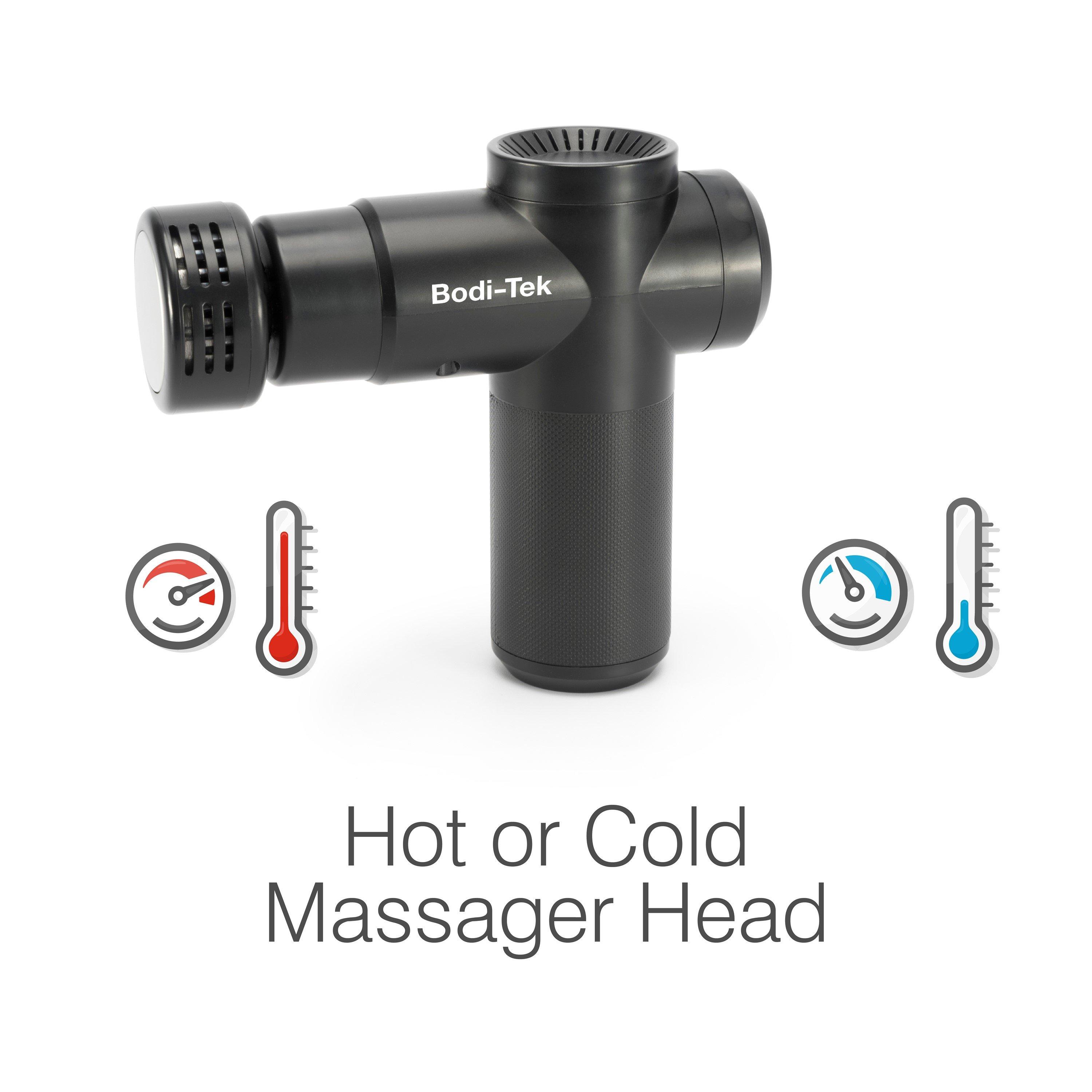 Black - Bodi-Tek - Bodi-Tek Hot & Cold Deep Tissue Massager Gun - 5