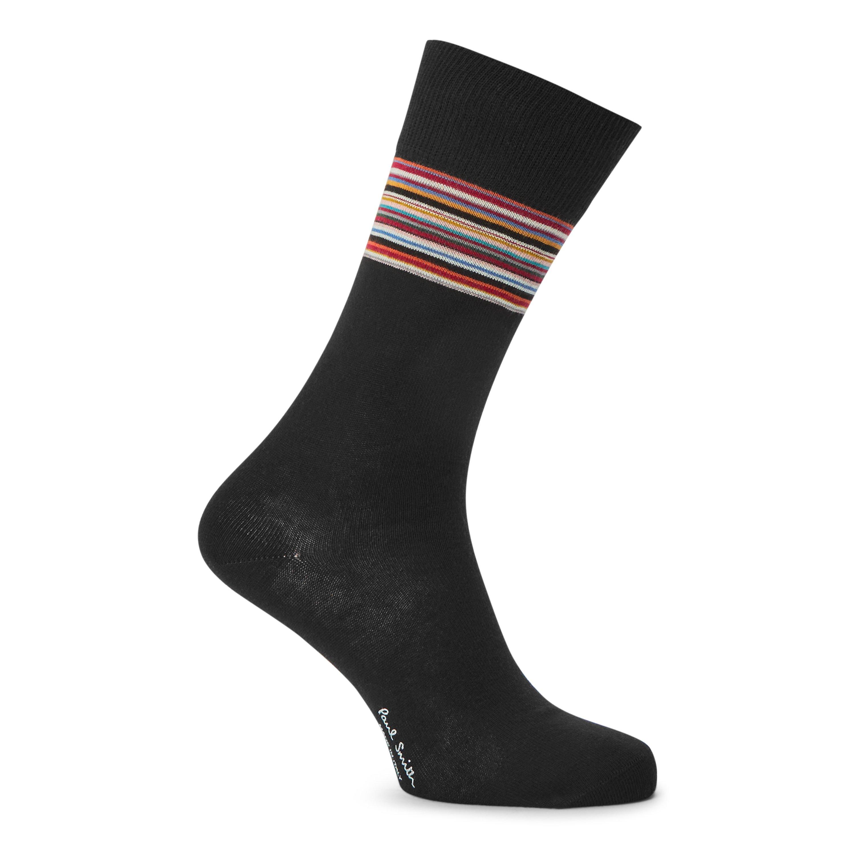 BLACK - Paul Smith - PS SOCKS KILMIT - 1