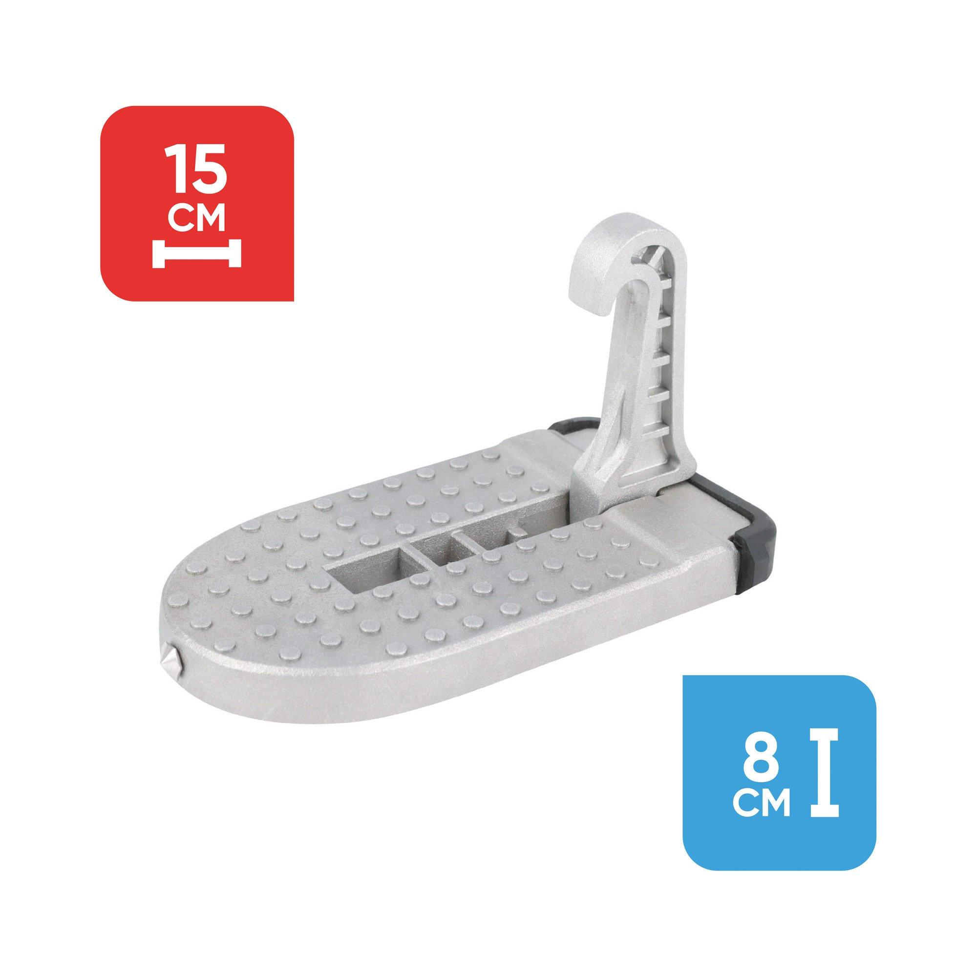 Grey - Streetwize - Foldable Car Door Latch Step - 2