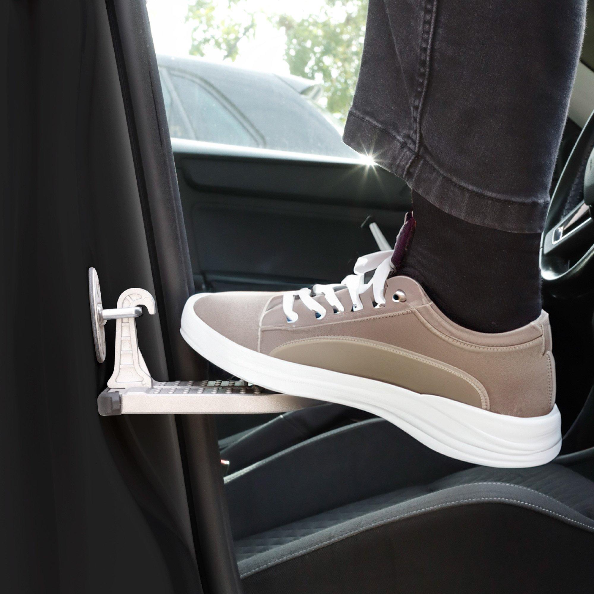 Grey - Streetwize - Foldable Car Door Latch Step - 3