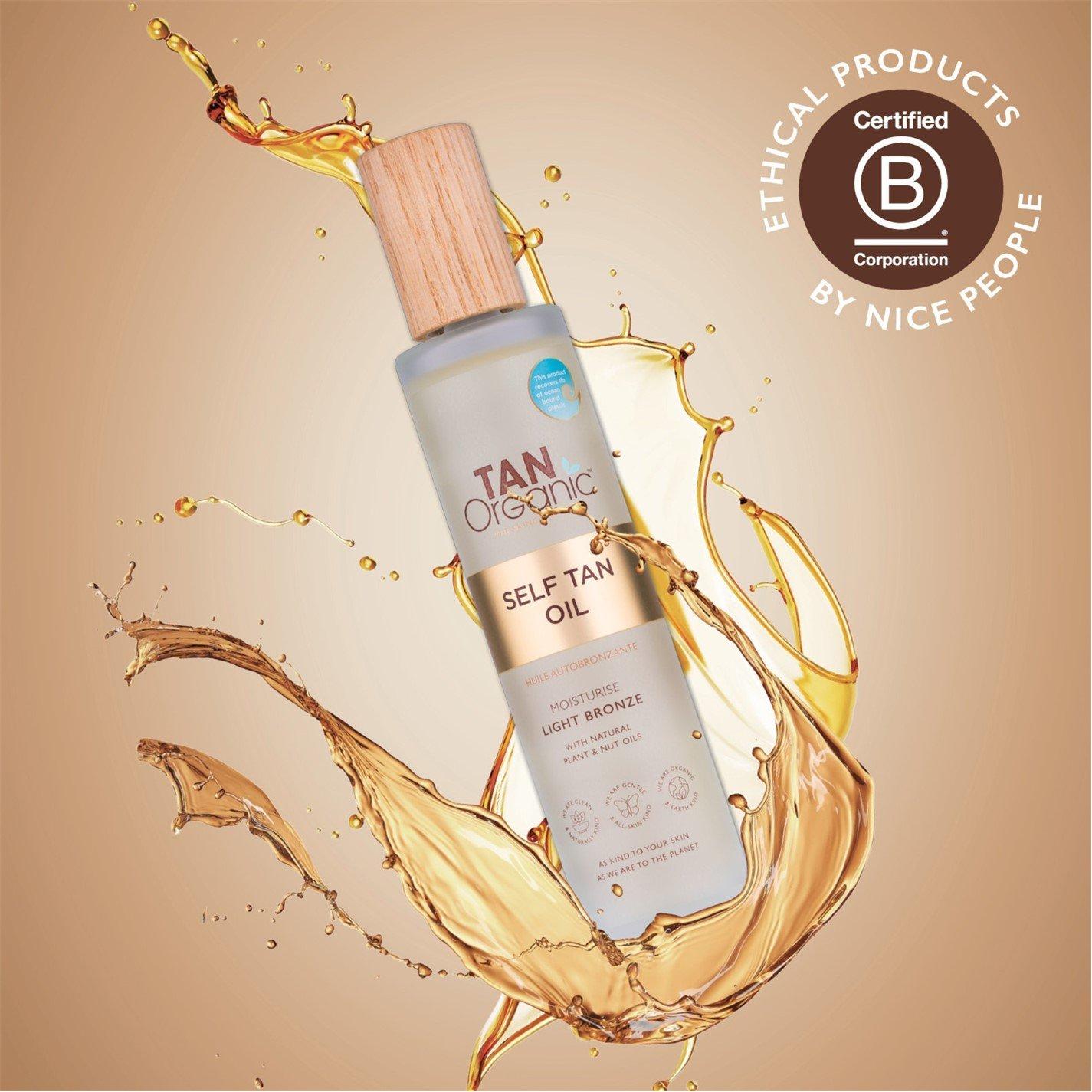 TanOrganic TanOrganic Self-Tan Oil 100ml Light Bronze