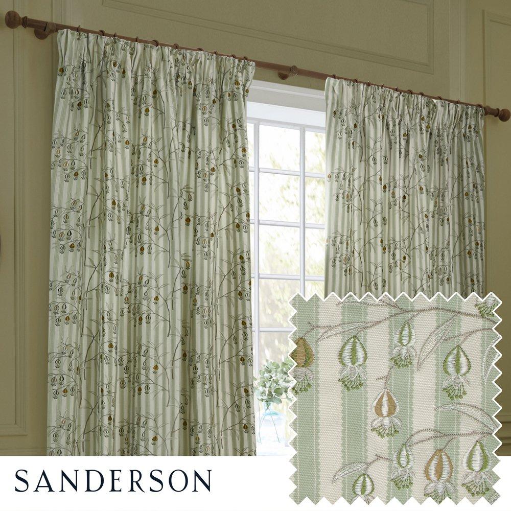 Chinese Lanterns Fully Lined Embroidered Pencil Pl