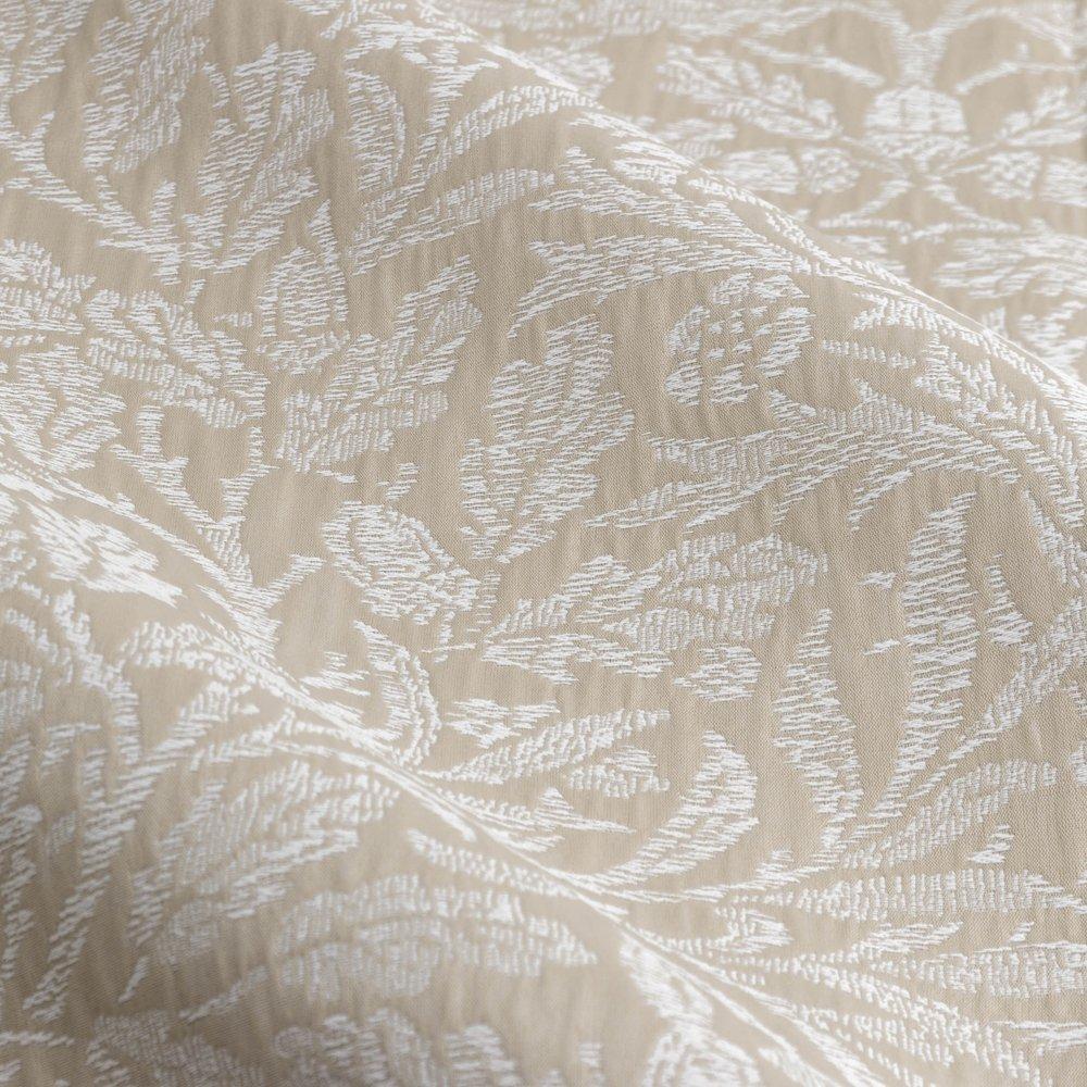 Linen - Morris and Co - Acorn Tonal Fully Lined Matt Jacquard Pencil Pleat - 6