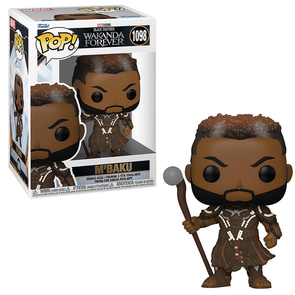 Merchandise - FUNKO - POP! Marvel: MBaku - Black Panther Wakanda Forever - 1