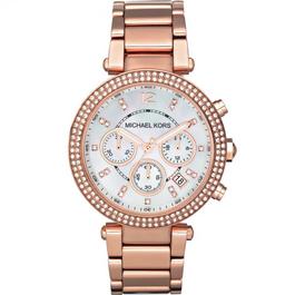 Michael Kors Ladies Michael Kors Parker Chronograph Watch