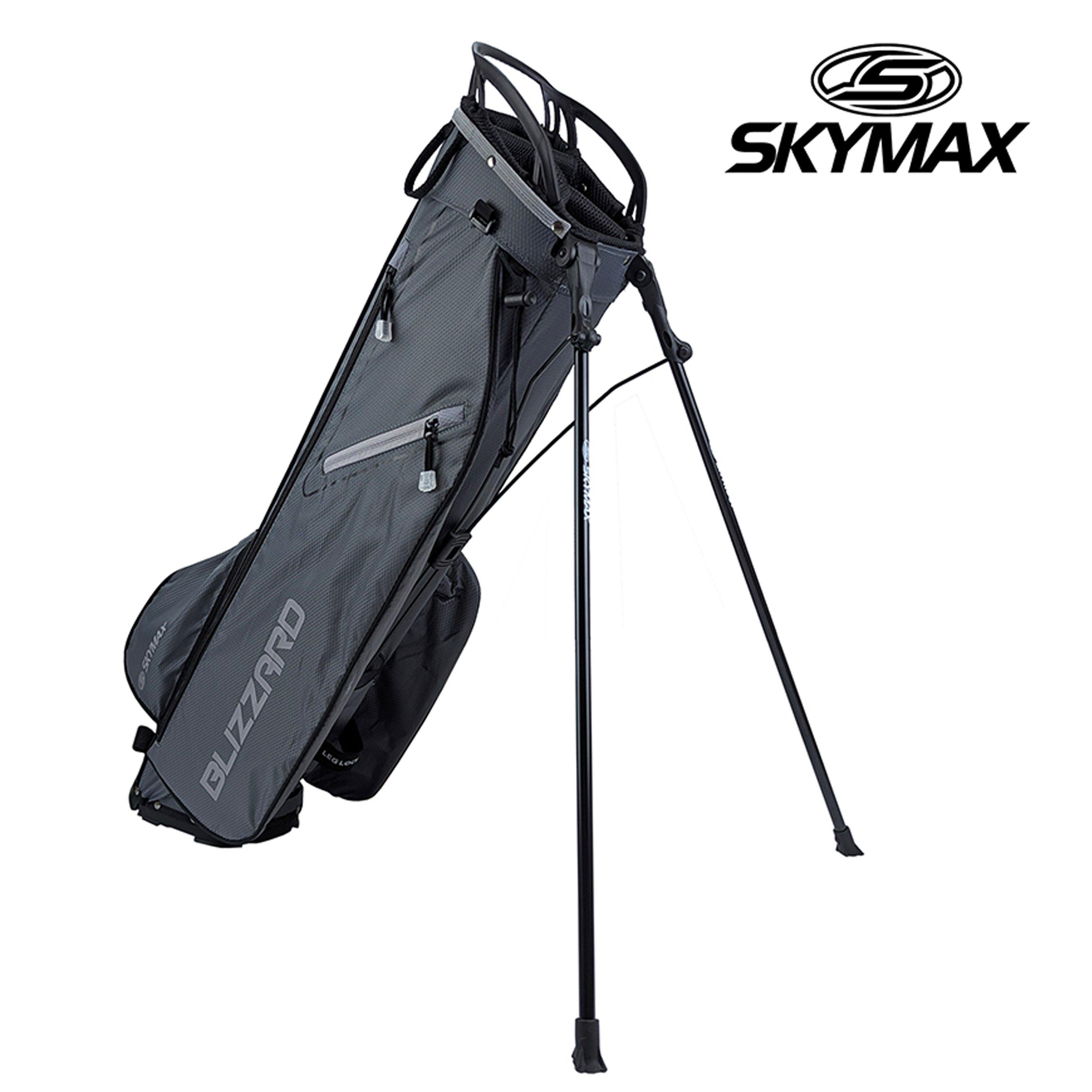Charcoal/Grey - Skymax - Skymax Blizzard 7 Stand Bag - 3