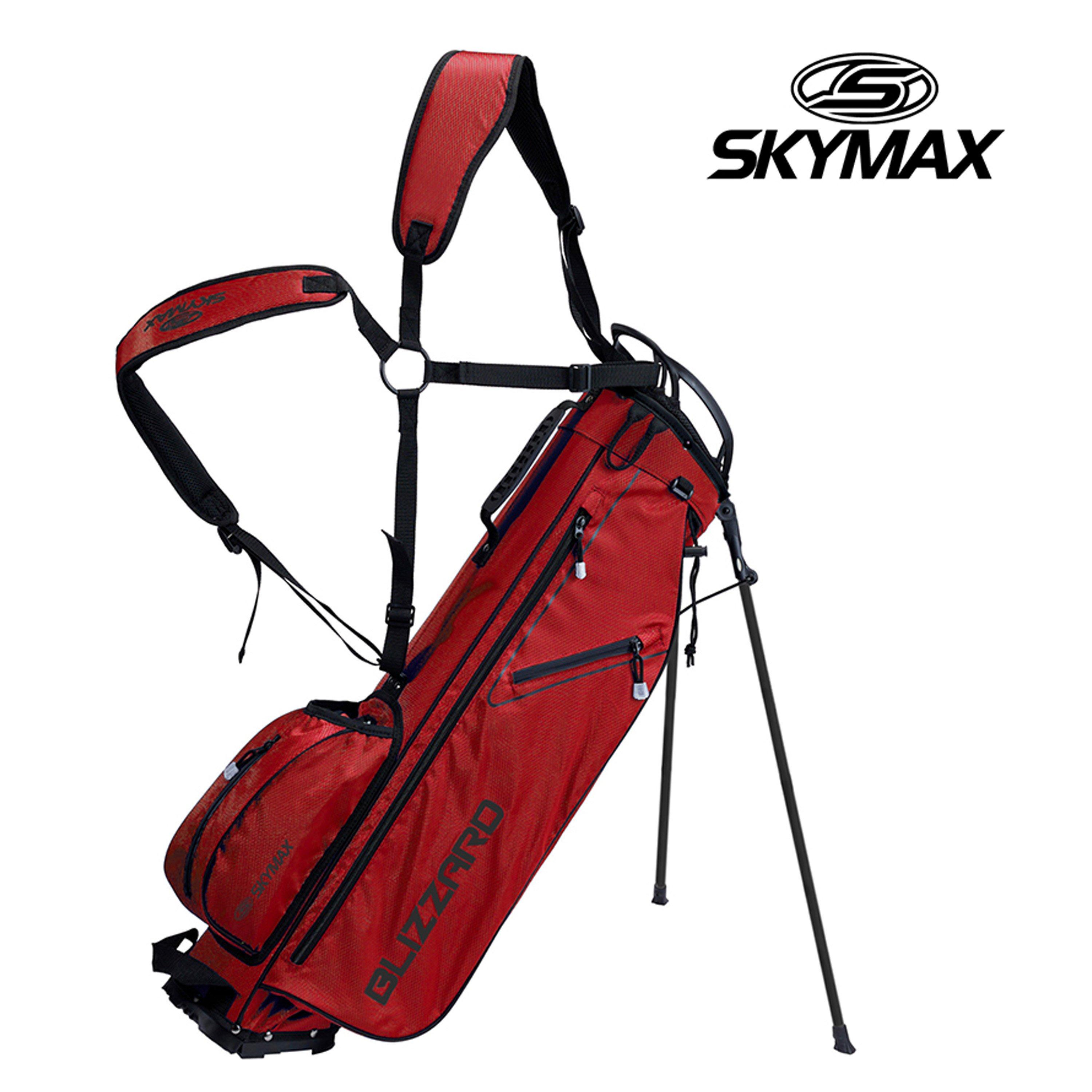 Red/Charcoal - Skymax - Skymax Blizzard 7 Stand Bag - 1