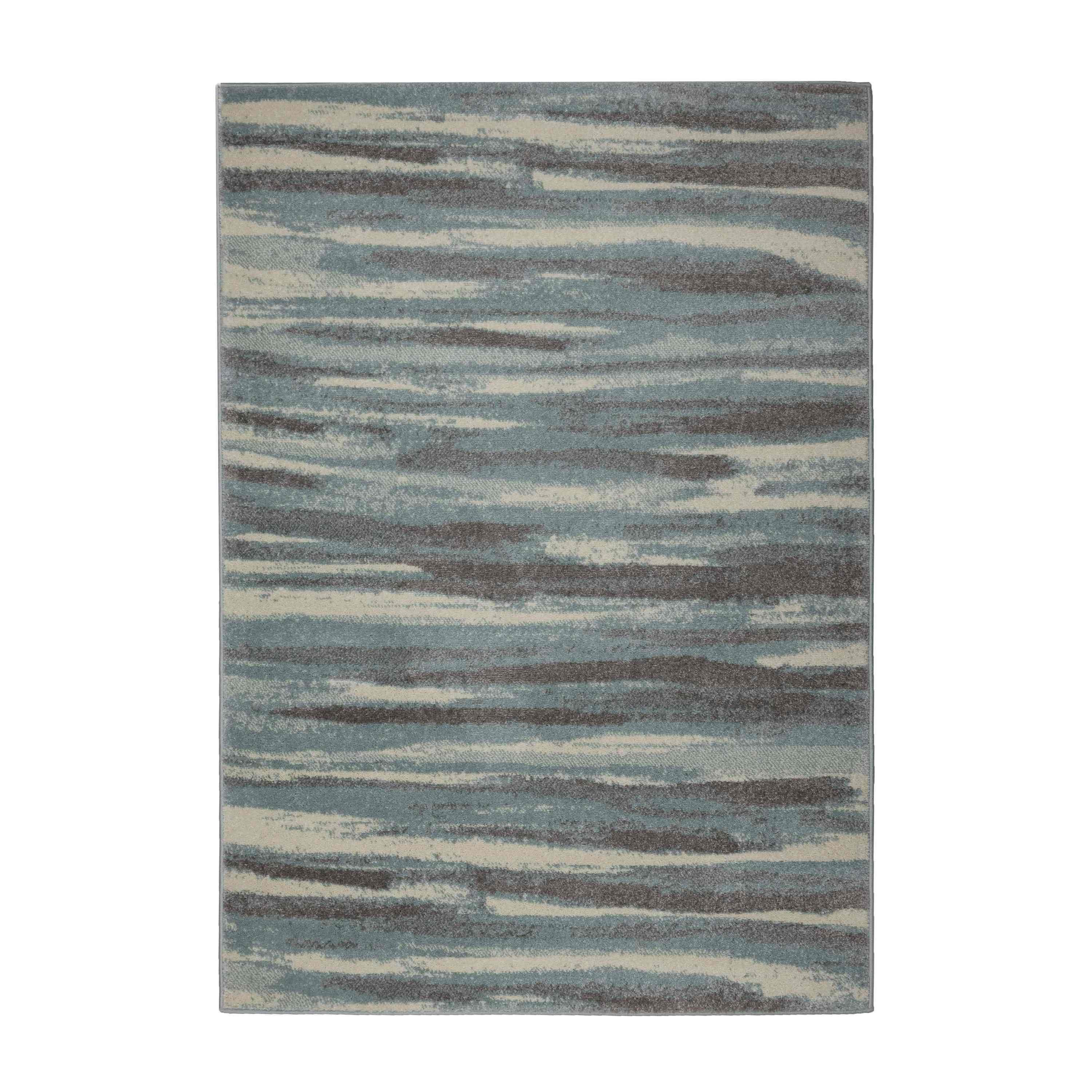 Blue - Homemaker - Echo Watercolour Blue Rug - 2