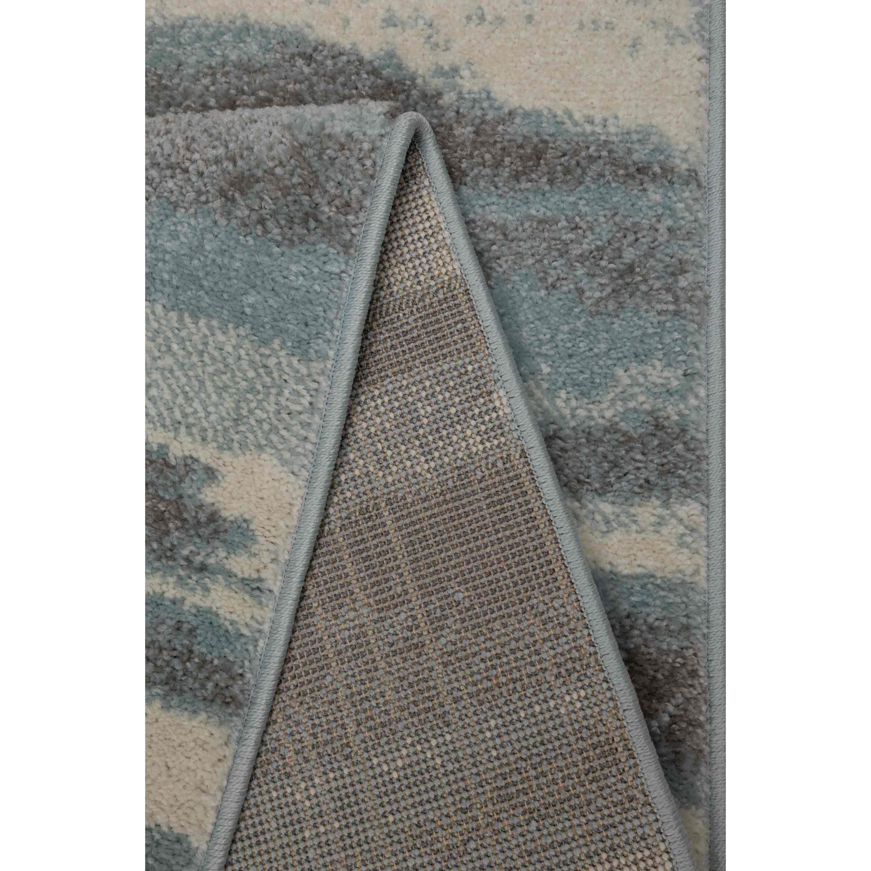 Blue - Homemaker - Echo Watercolour Blue Rug - 4