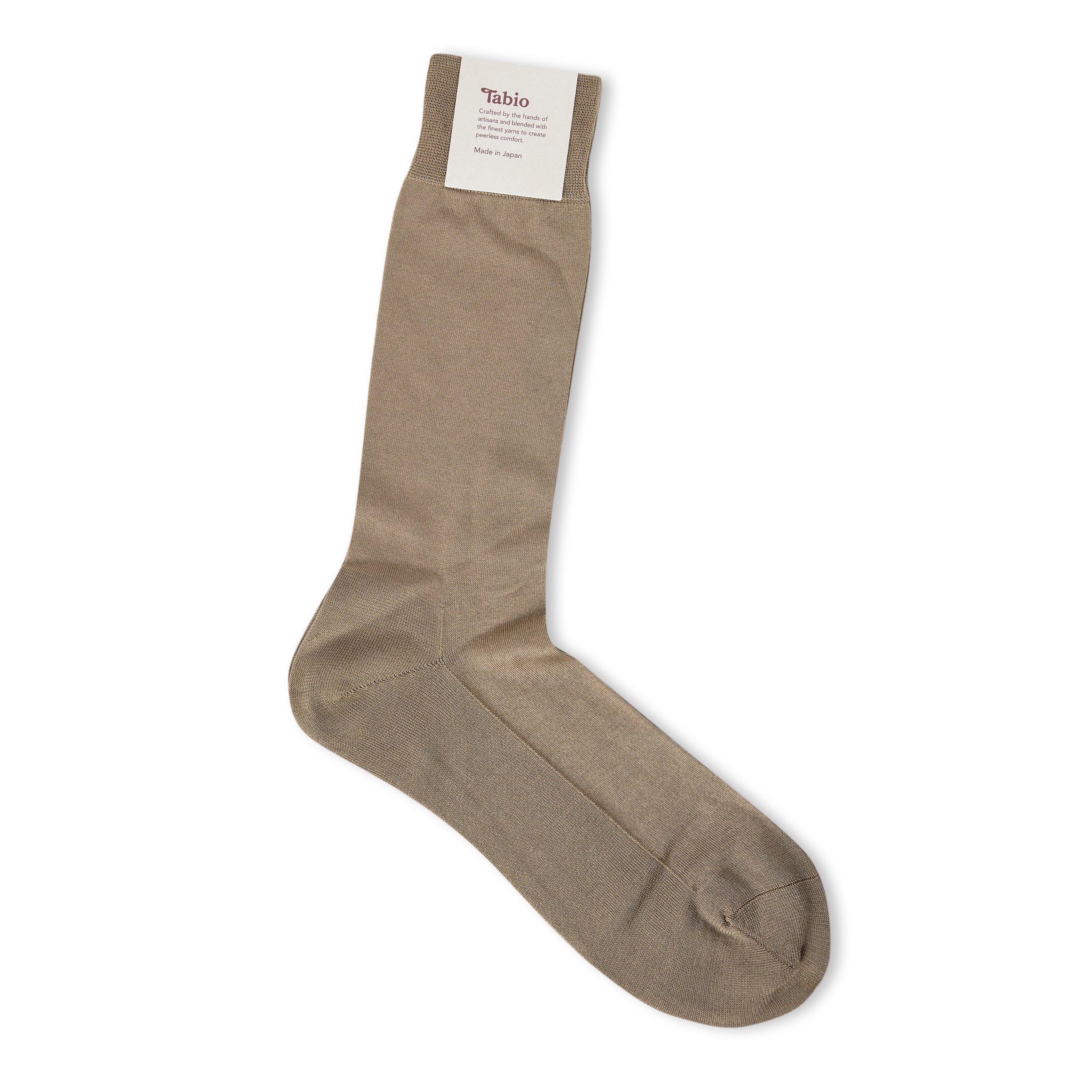 BROWN - Tabio - TABIO BANNER PILE SOCKS09 - 2