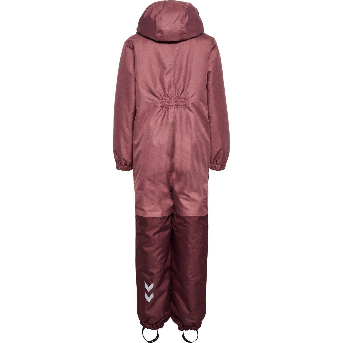 Rose/Brown - Hummel - Goal Tex Waterproof Ski Suit - 2