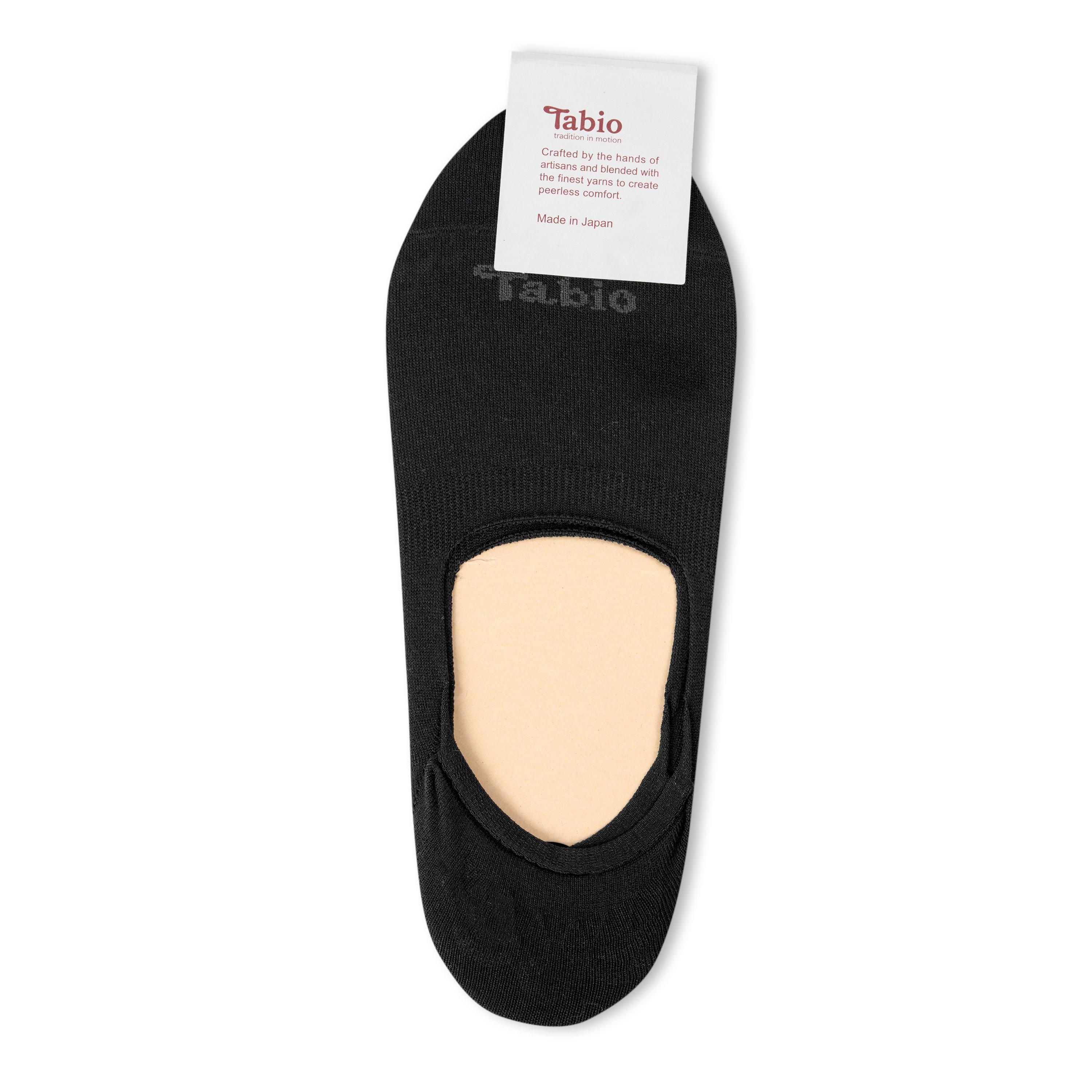 BLACK - Tabio - LYOCELL 200N SOCKETTE (M) - 2