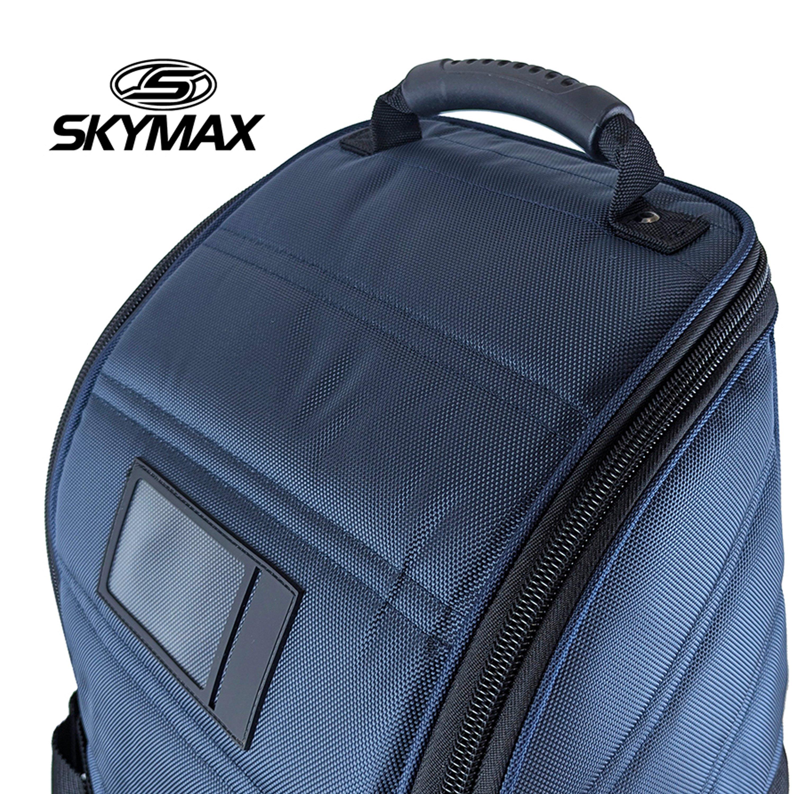 Navy - Skymax - Skymax Deluxe Padded Travel Cover - 3
