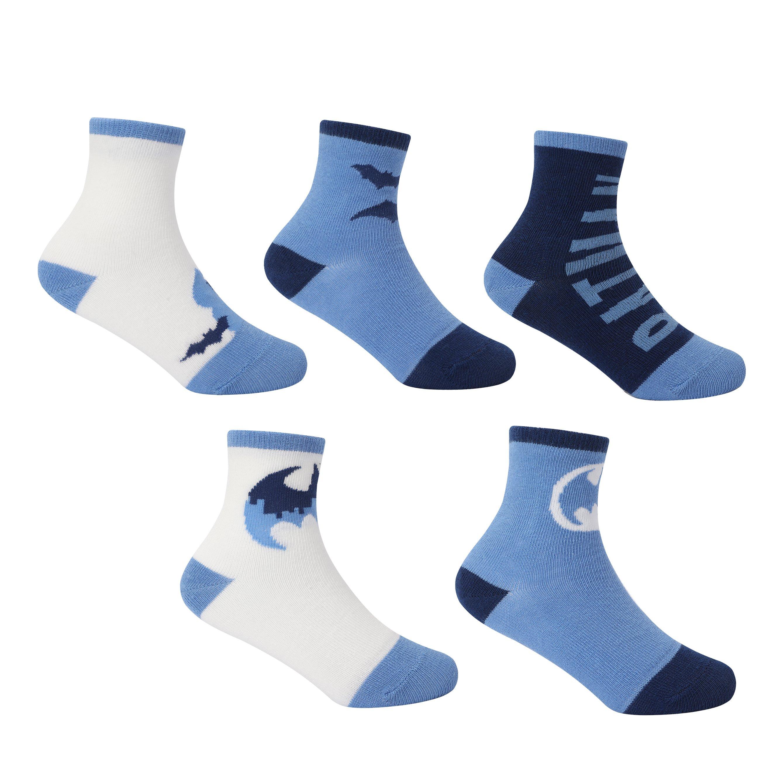 Batman - Character - Crew Sock 5pk Baby - 1