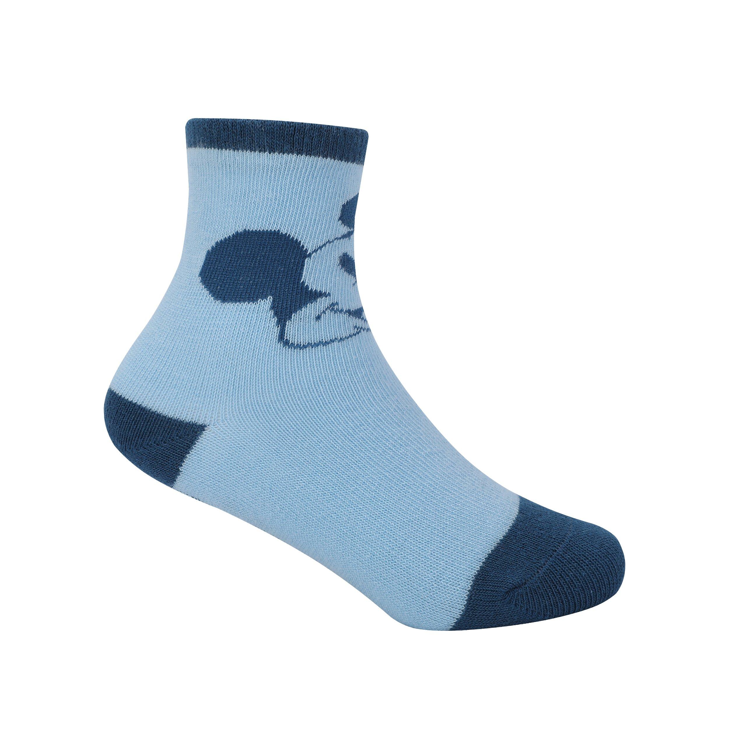 Mickey Mouse - Character - Crew Sock 5pk Baby - 4