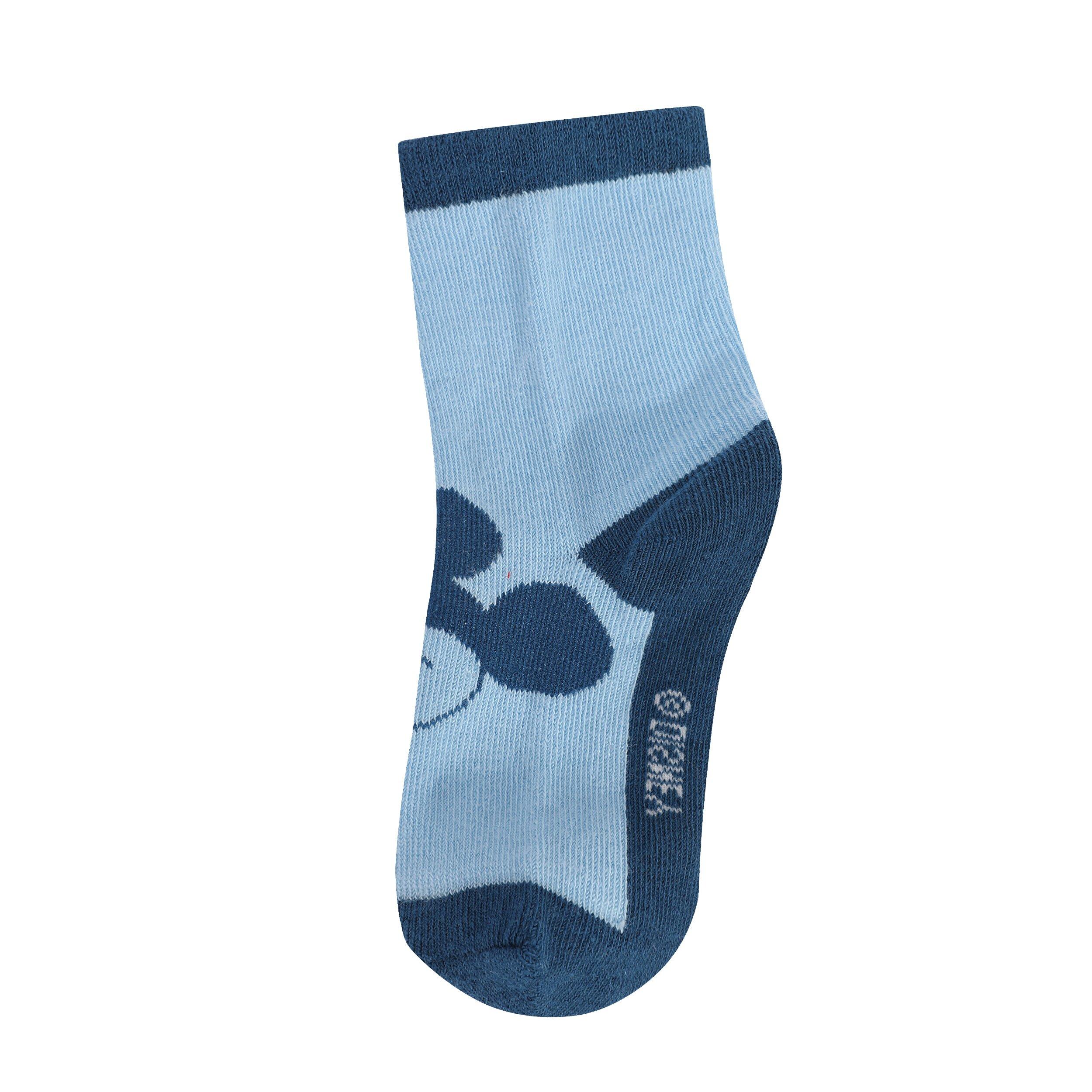 Mickey Mouse - Character - Crew Sock 5pk Baby - 6