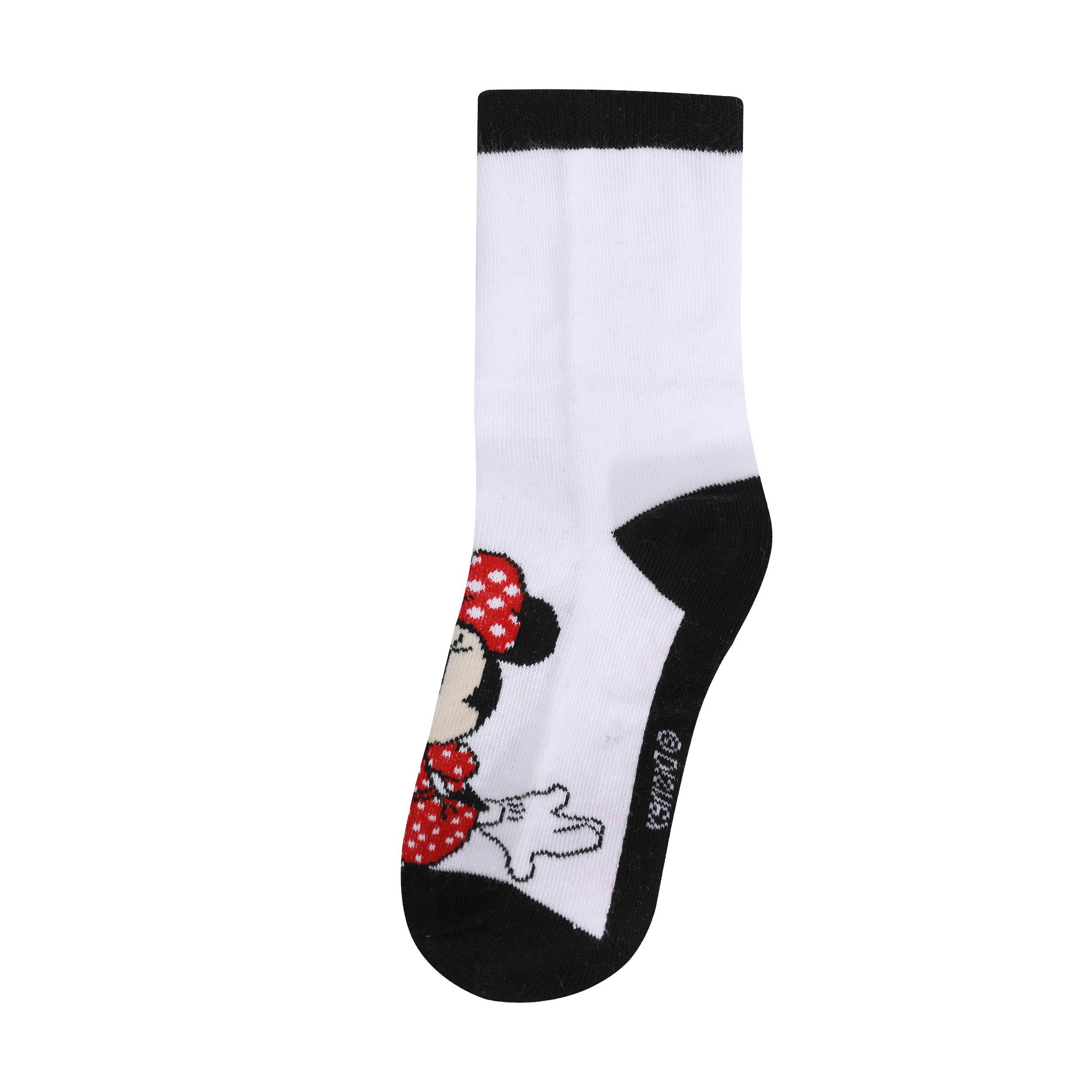 Minnie - Character - Crew Sock 5pk Children - 7