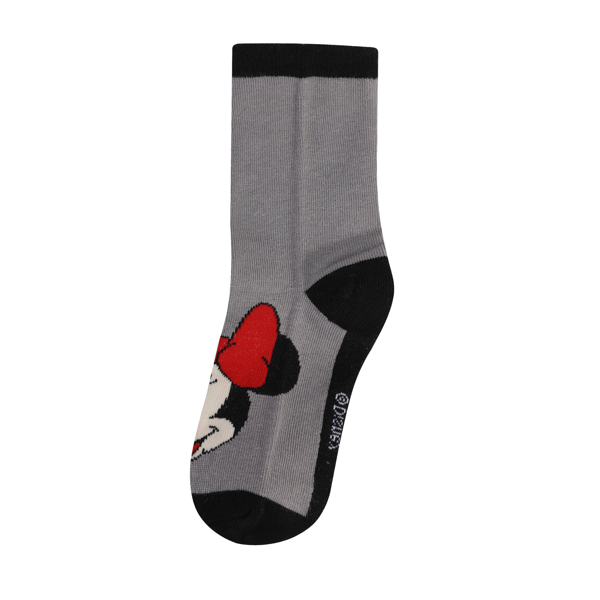 Minnie - Character - Crew Sock 5pk Children - 10