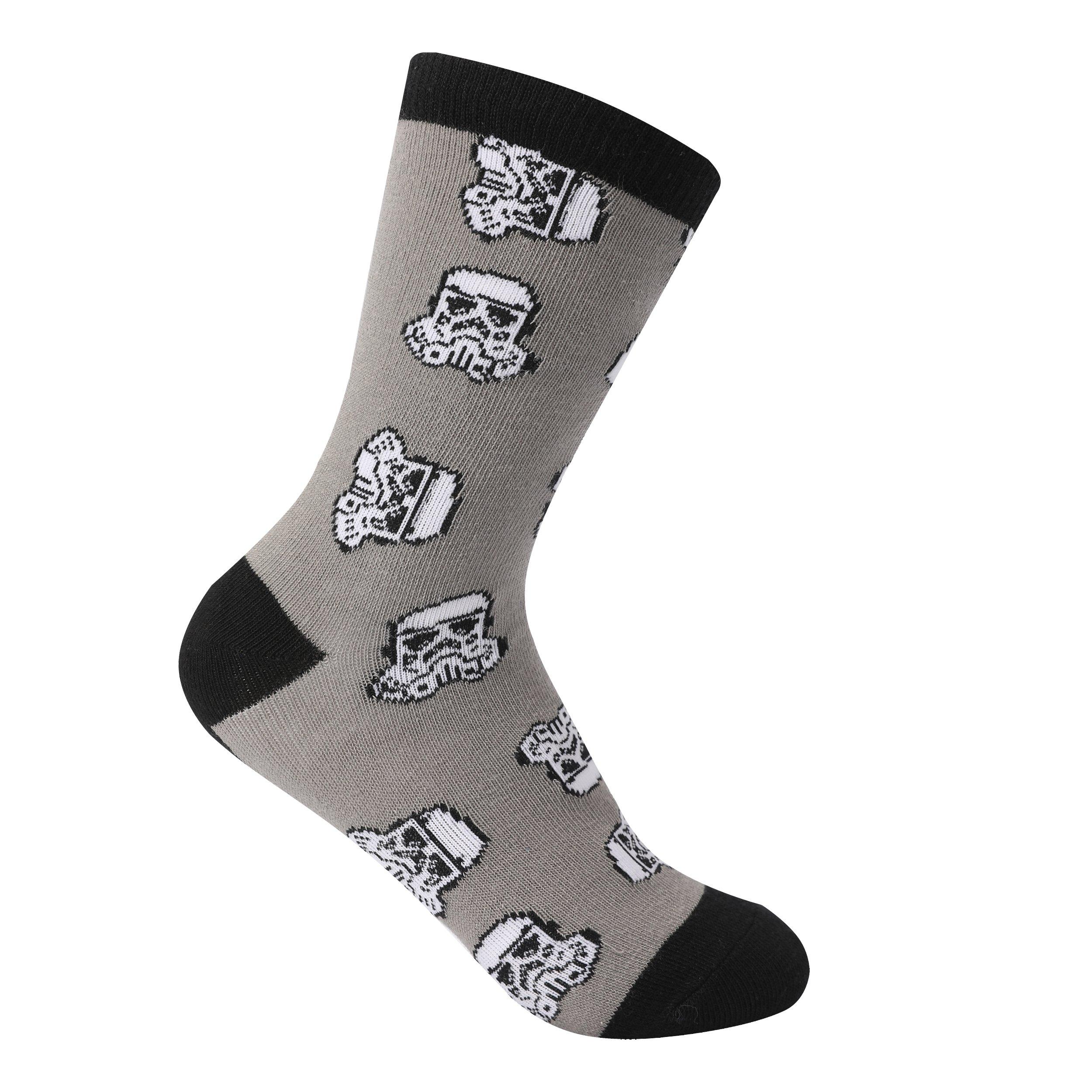 Star Wars - Character - Character Crew Sock 5pk Junior - 6