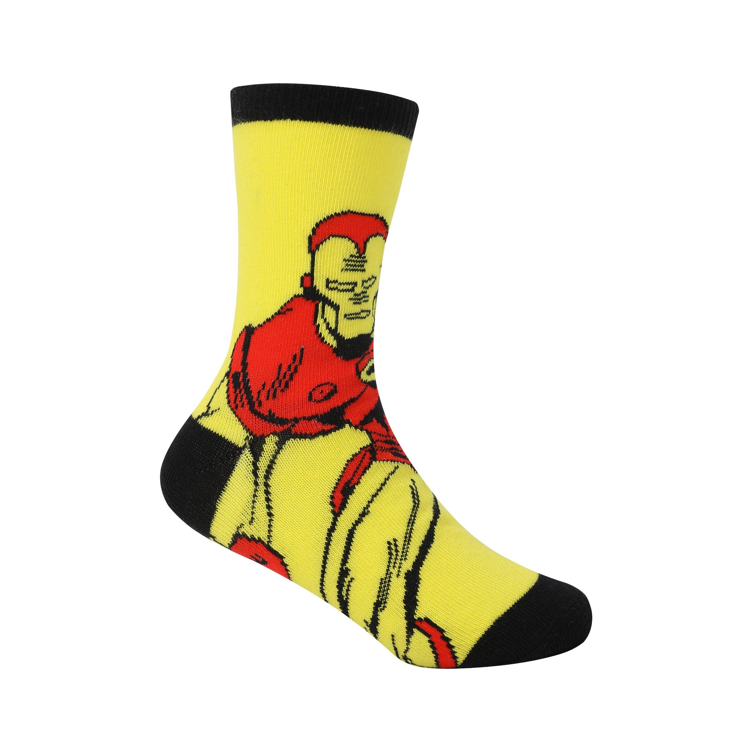 Marvel - Character - Character Crew Sock 5pk Junior - 2